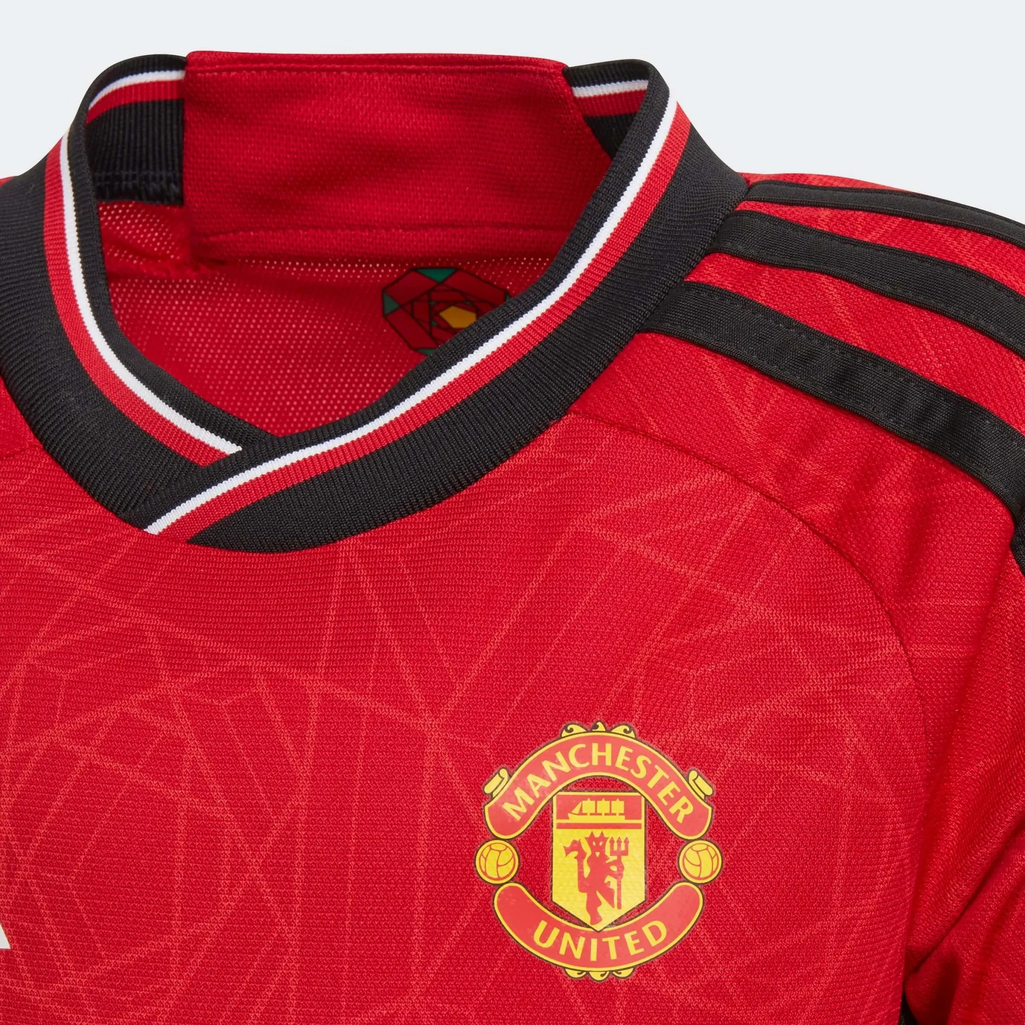 adidas 2023-24 Manchester United Toddlers Home Mini Kit - Image 6