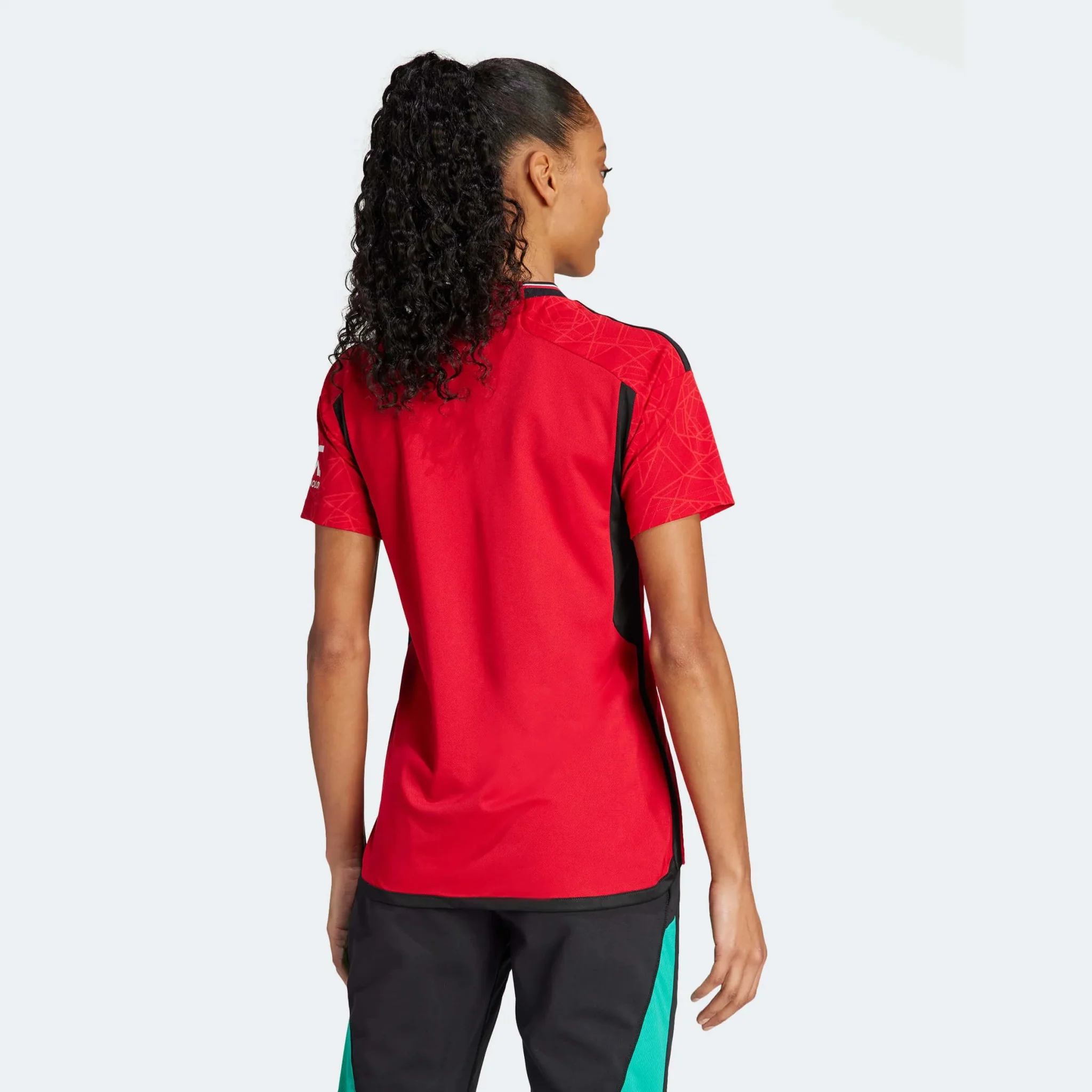 adidas 2023-24 Manchester United Women's Stadium Home Jersey - Image 5
