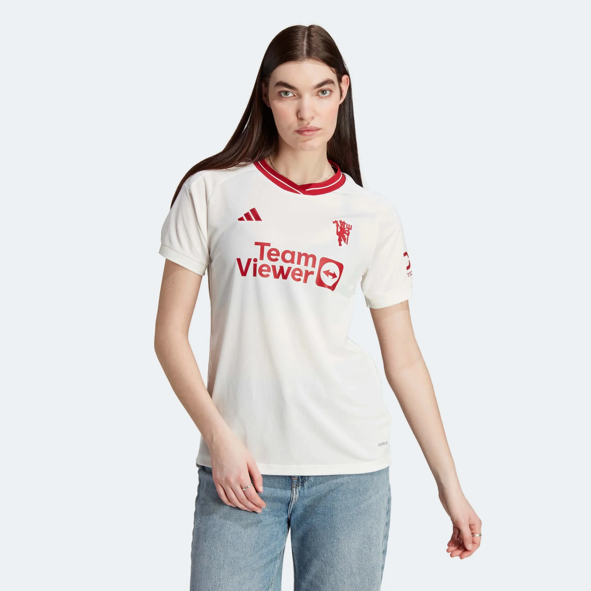adidas 2023-24 Manchester United Women's Stadium Third Jersey - Image 3