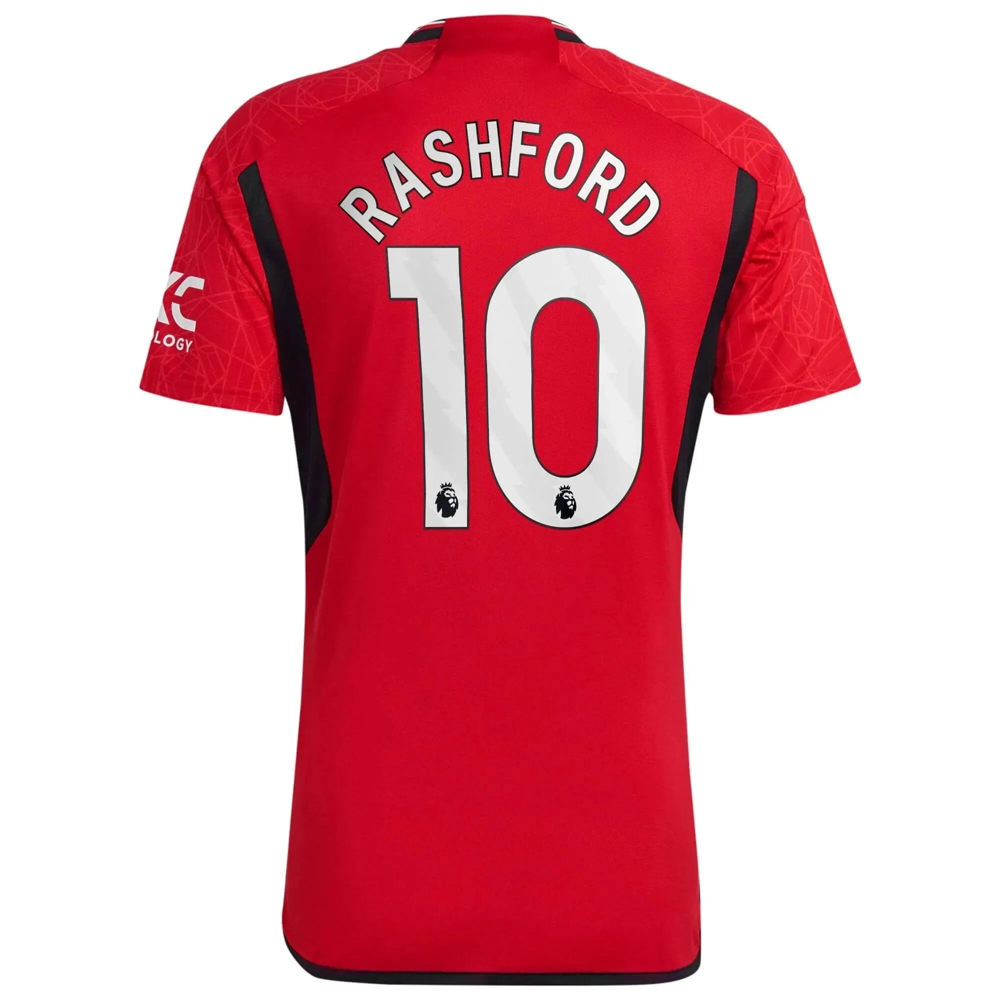 adidas 2023-24 Manchester United Youth Home Jersey - Image 8