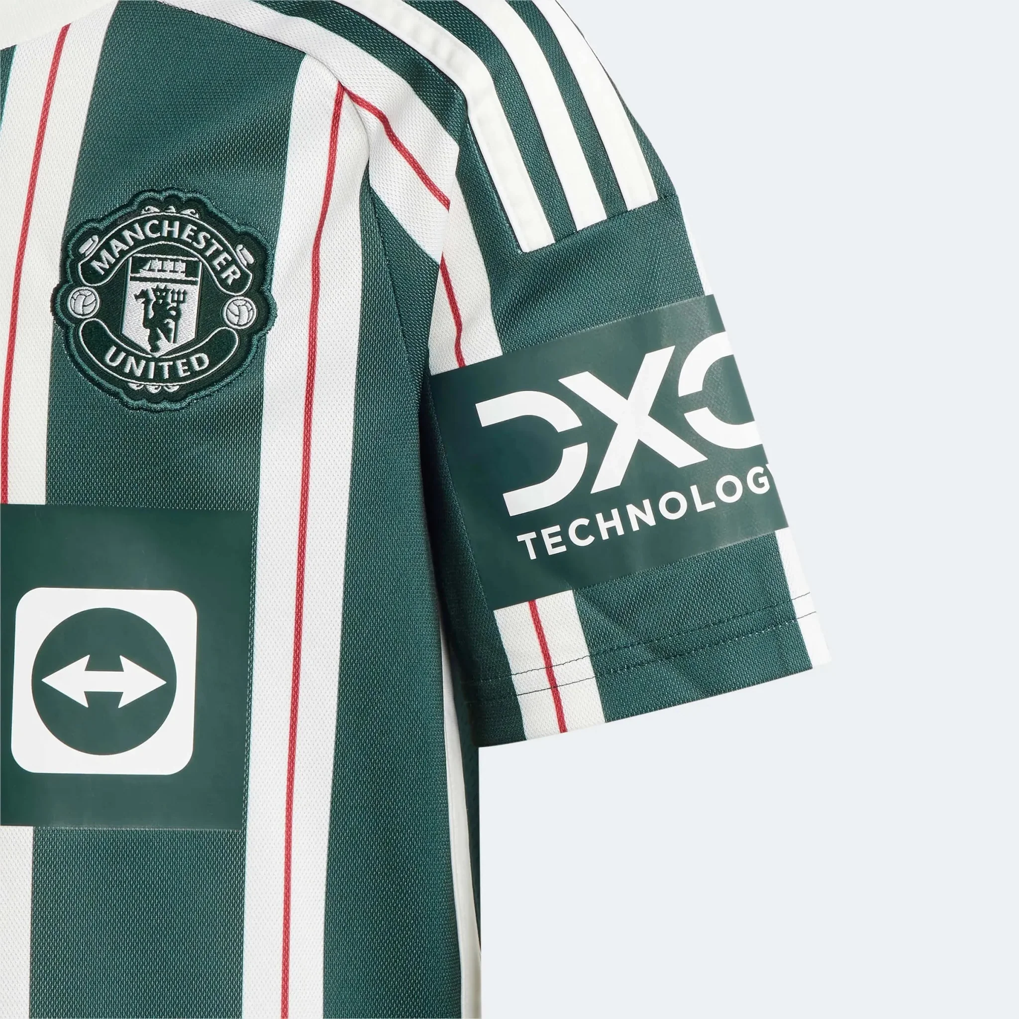 adidas 2023-24 Manchester United Youth Stadium Away Jersey - Image 4