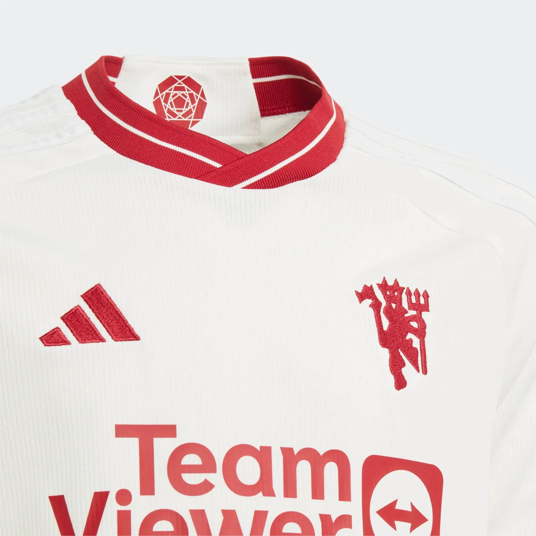 adidas 2023-24 Manchester United Youth Stadium Third Jersey - Image 3