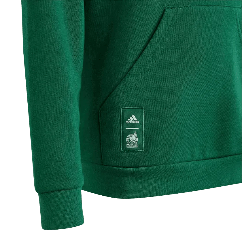 adidas 2023-24 Mexico Youth Hoodie - Image 4