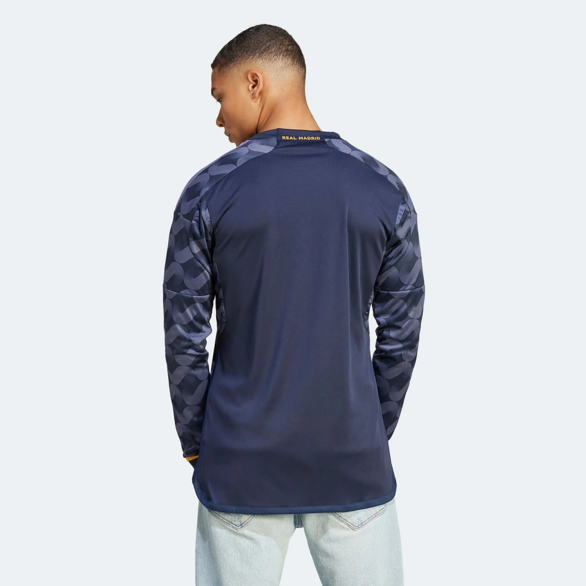 adidas 2023-24 Real Madrid Men's Away Long-Sleeve Jersey - Image 11