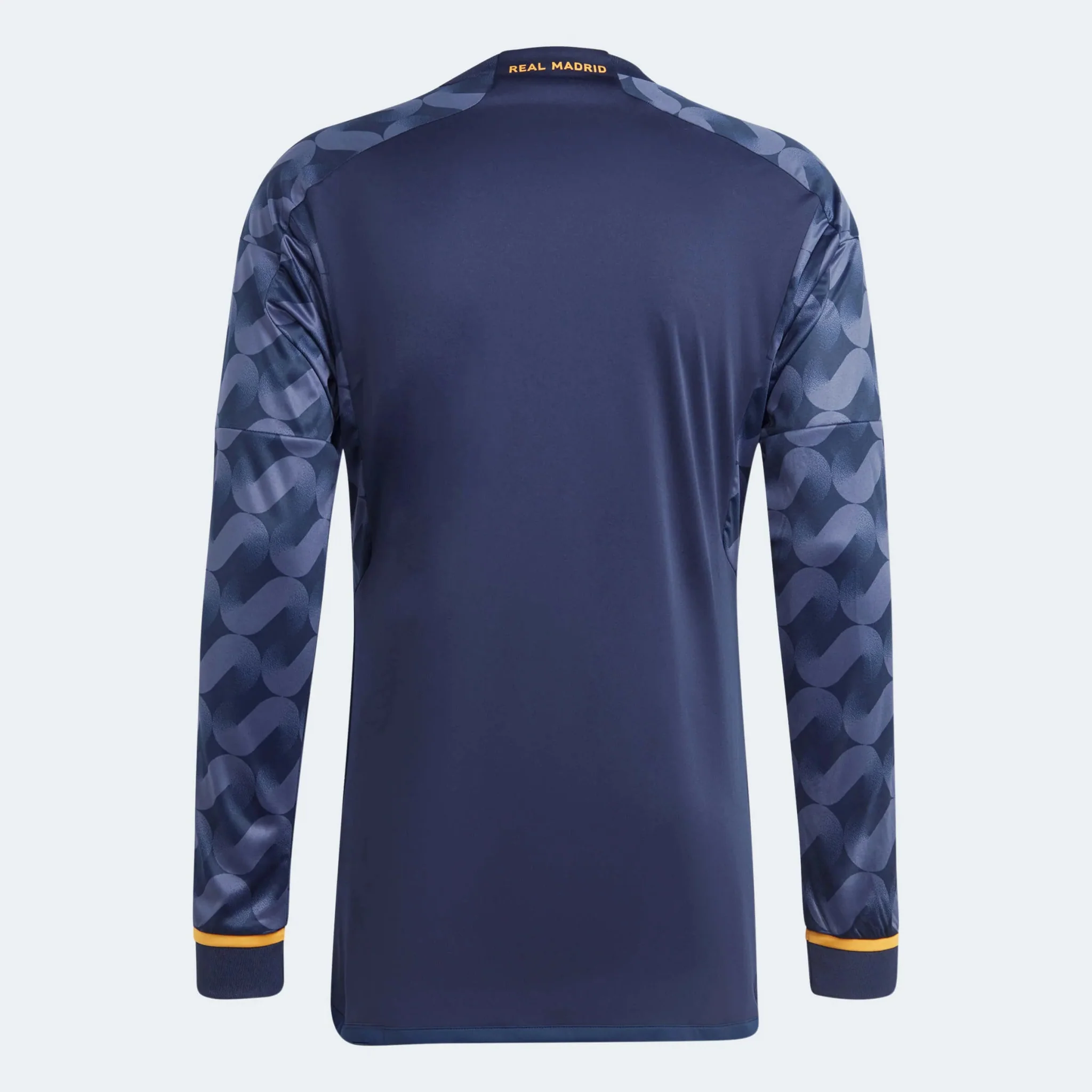 adidas 2023-24 Real Madrid Men's Away Long-Sleeve Jersey - Image 9