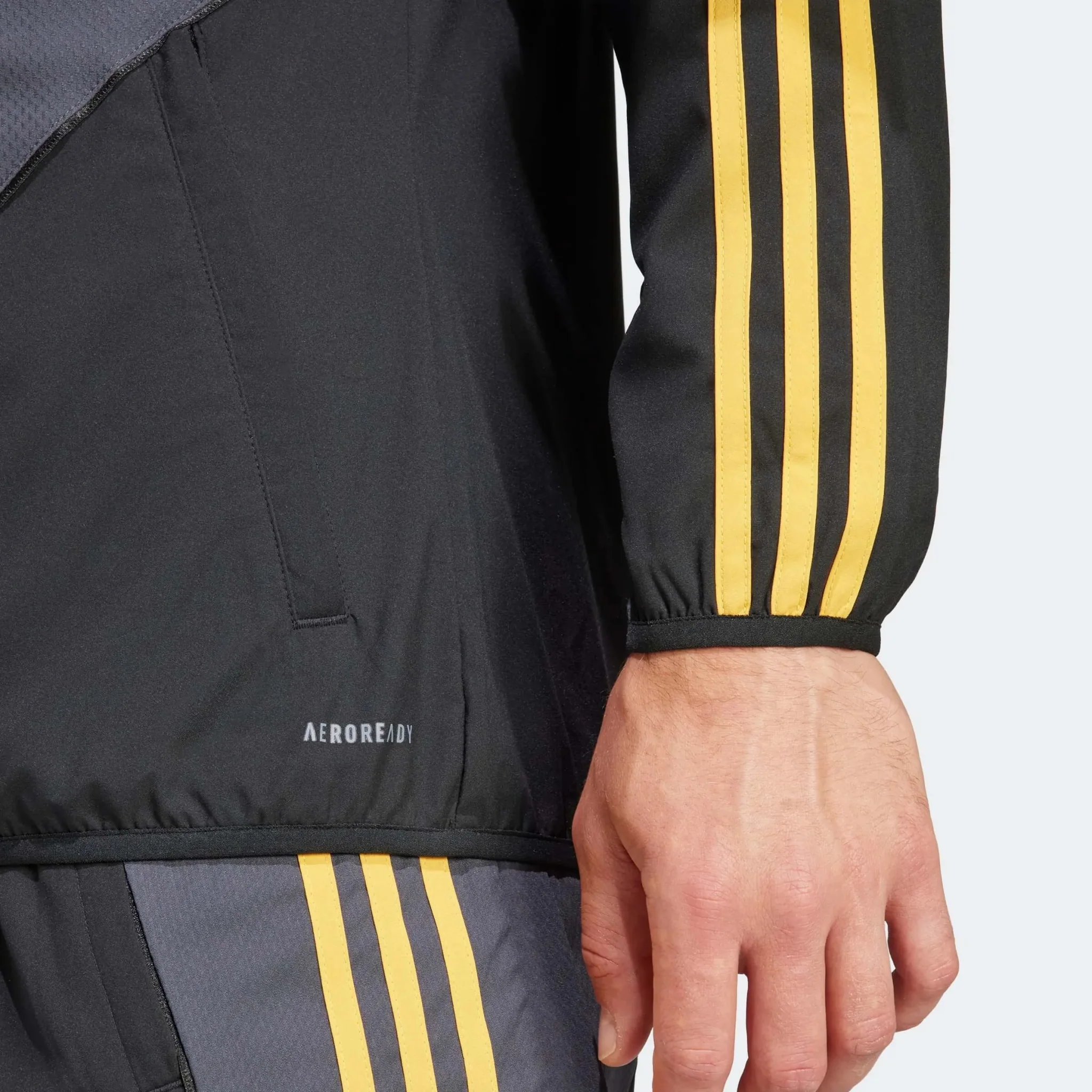 adidas 2023-24 Real Madrid Men's EU Anthem Jacket - Image 7
