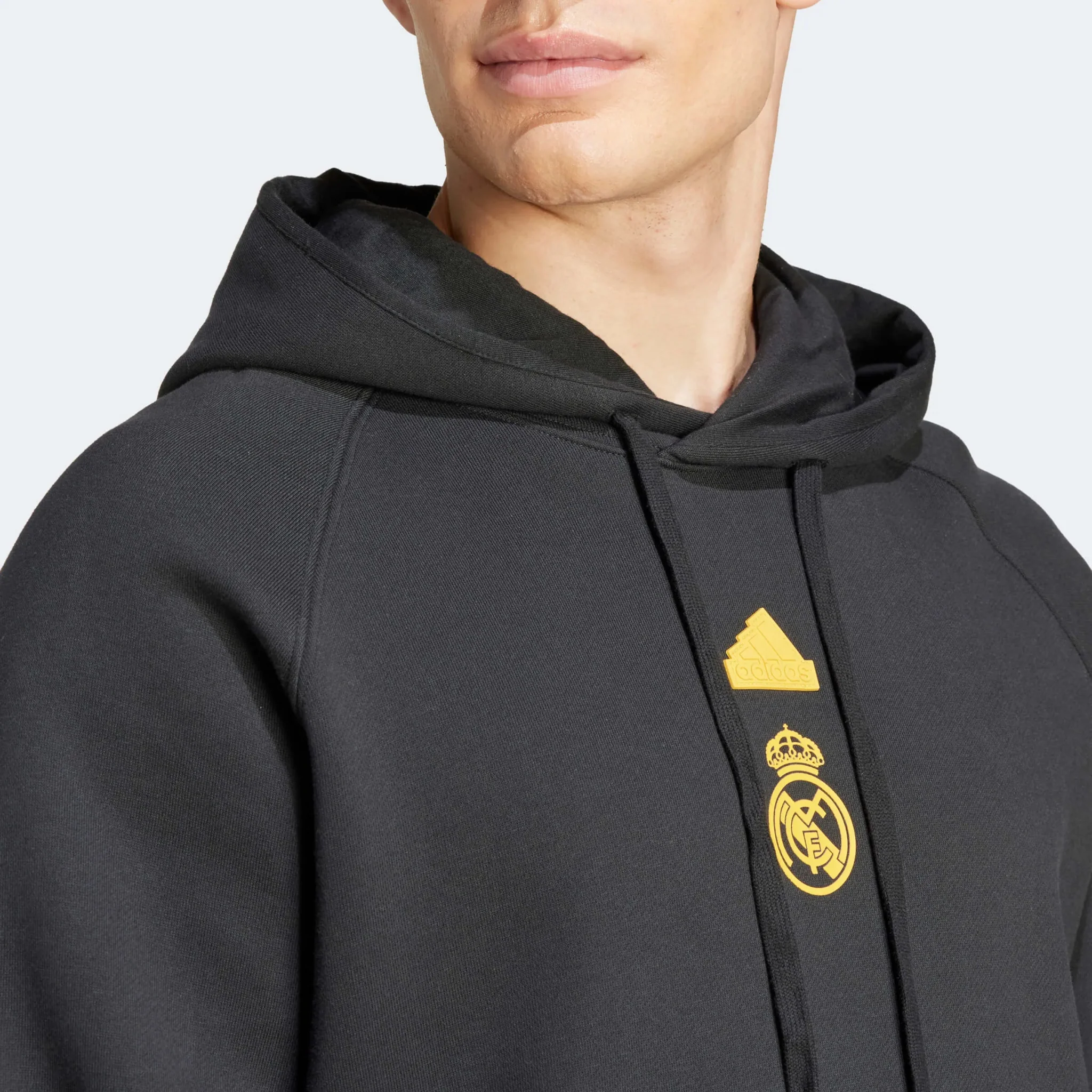 adidas 2023-24 Real Madrid Men's LS Hoodie - Image 4