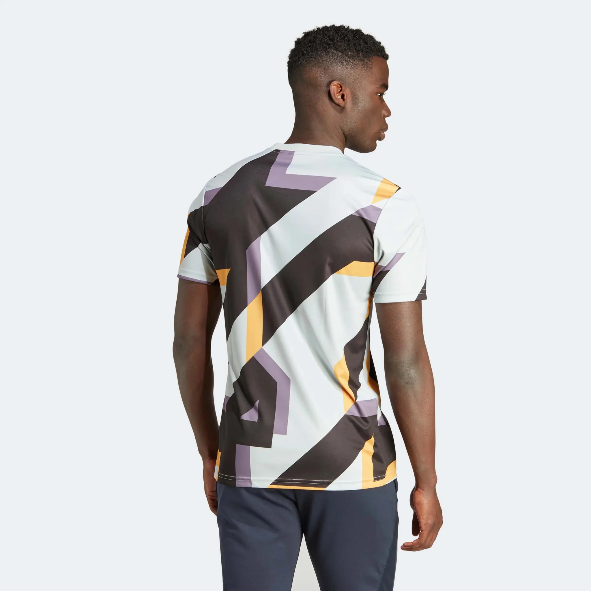 adidas 2023-24 Real Madrid Men's Pre-Match Jersey - Image 4