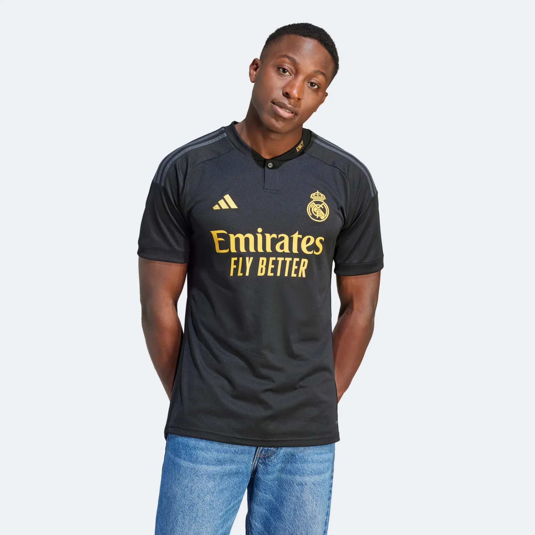 adidas 2023-24 Real Madrid Men's Stadium Third Jersey - Image 8