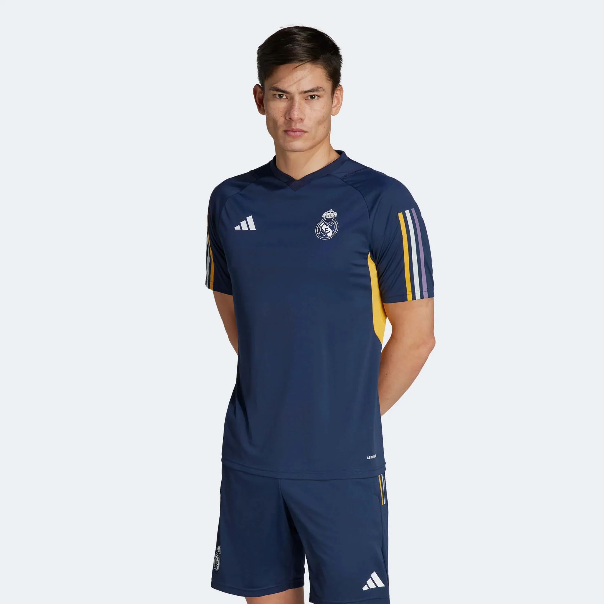 adidas 2023-24 Real Madrid Men's Training Jersey - Image 3