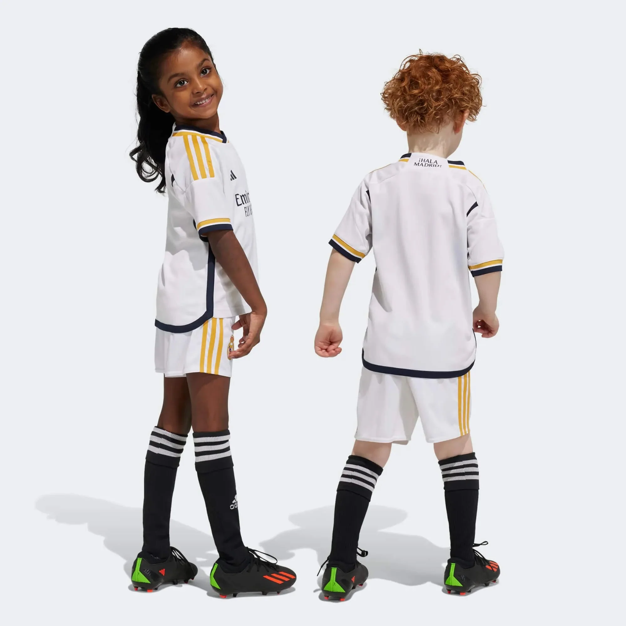 adidas 2023-24 Real Madrid Toddlers' Home Mini Kit - Image 3
