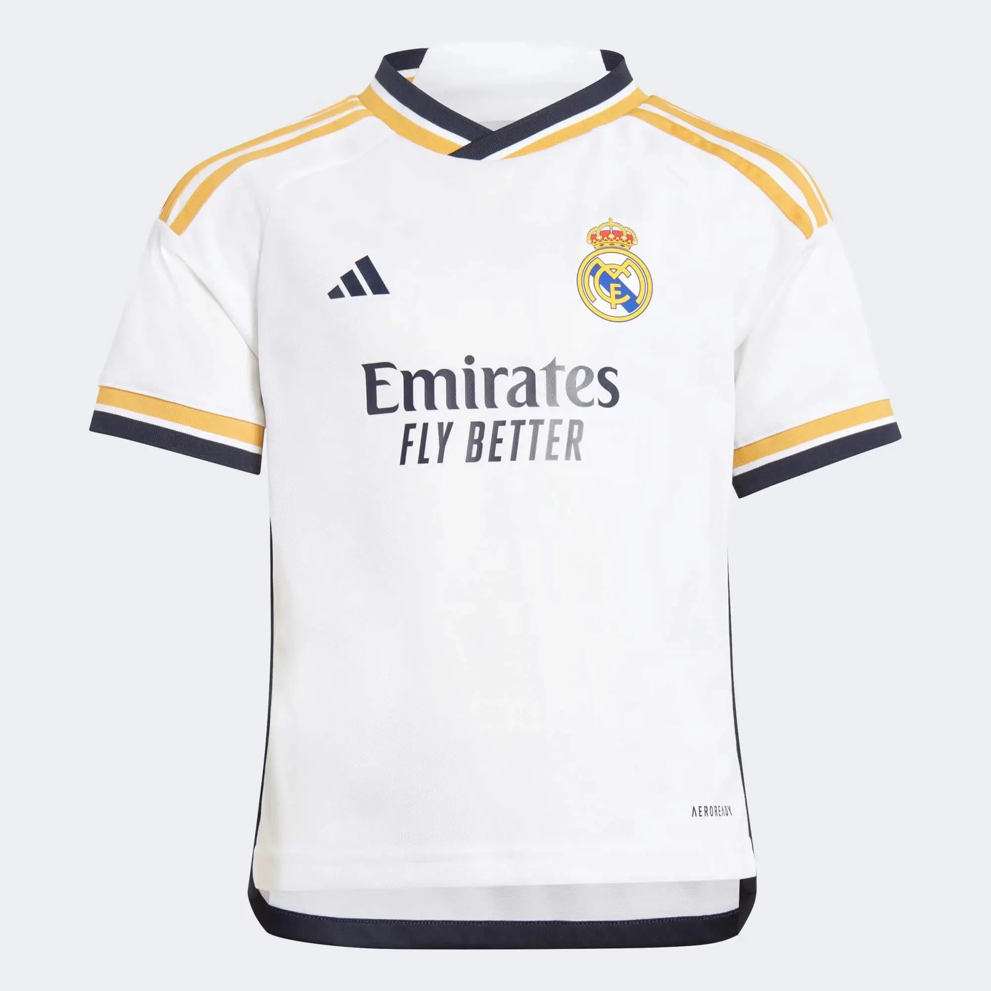 adidas 2023-24 Real Madrid Toddlers' Home Mini Kit - Image 4