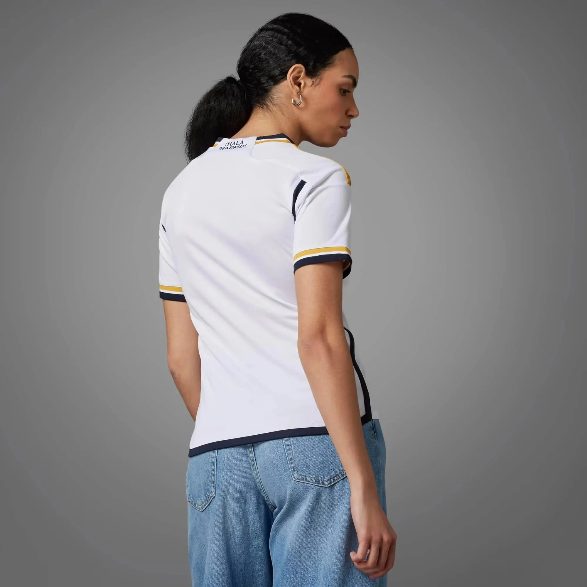 adidas 2023-24 Real Madrid Women's Stadium Home Jersey - Image 4