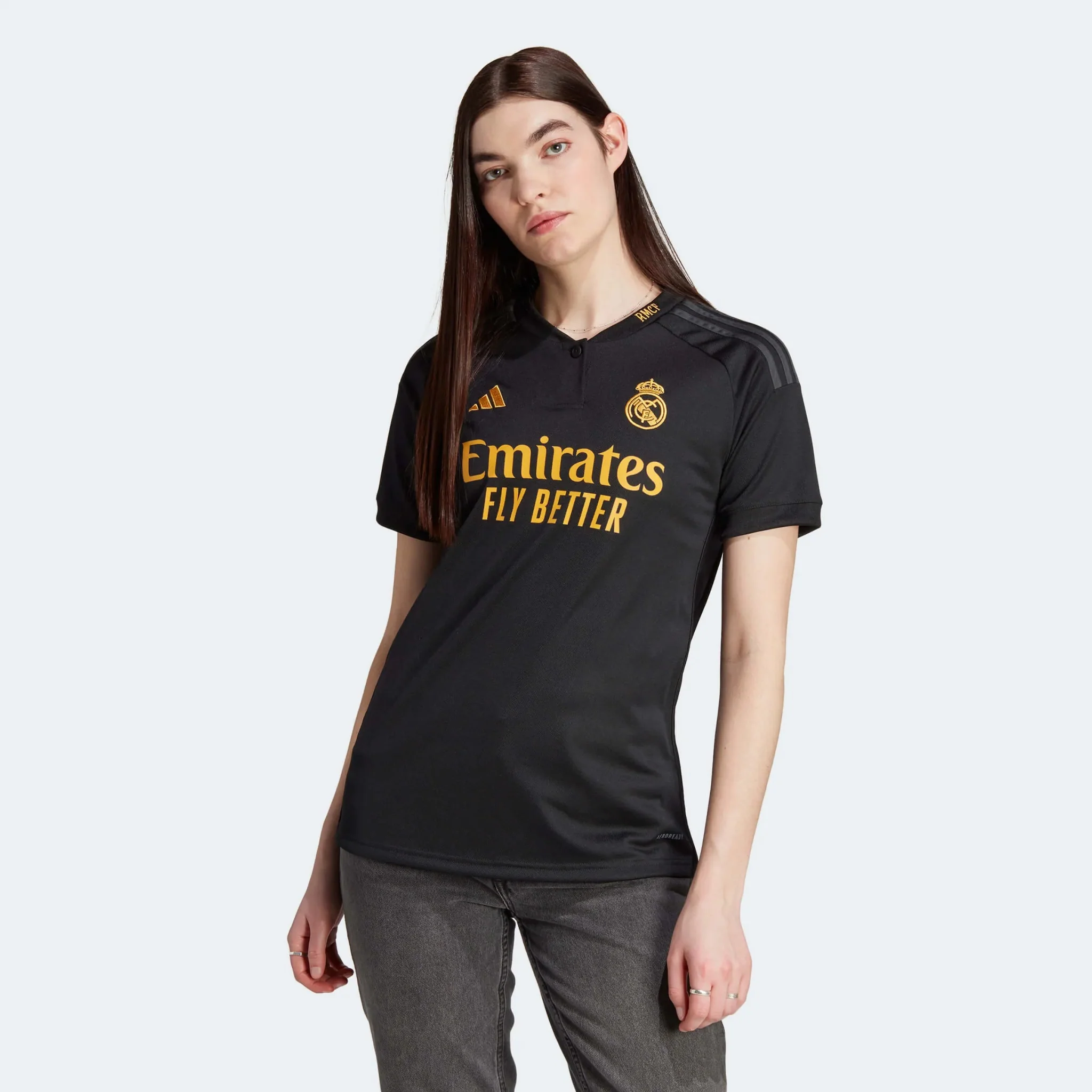 adidas 2023-24 Real Madrid Women's Stadium Third Jersey - Image 3