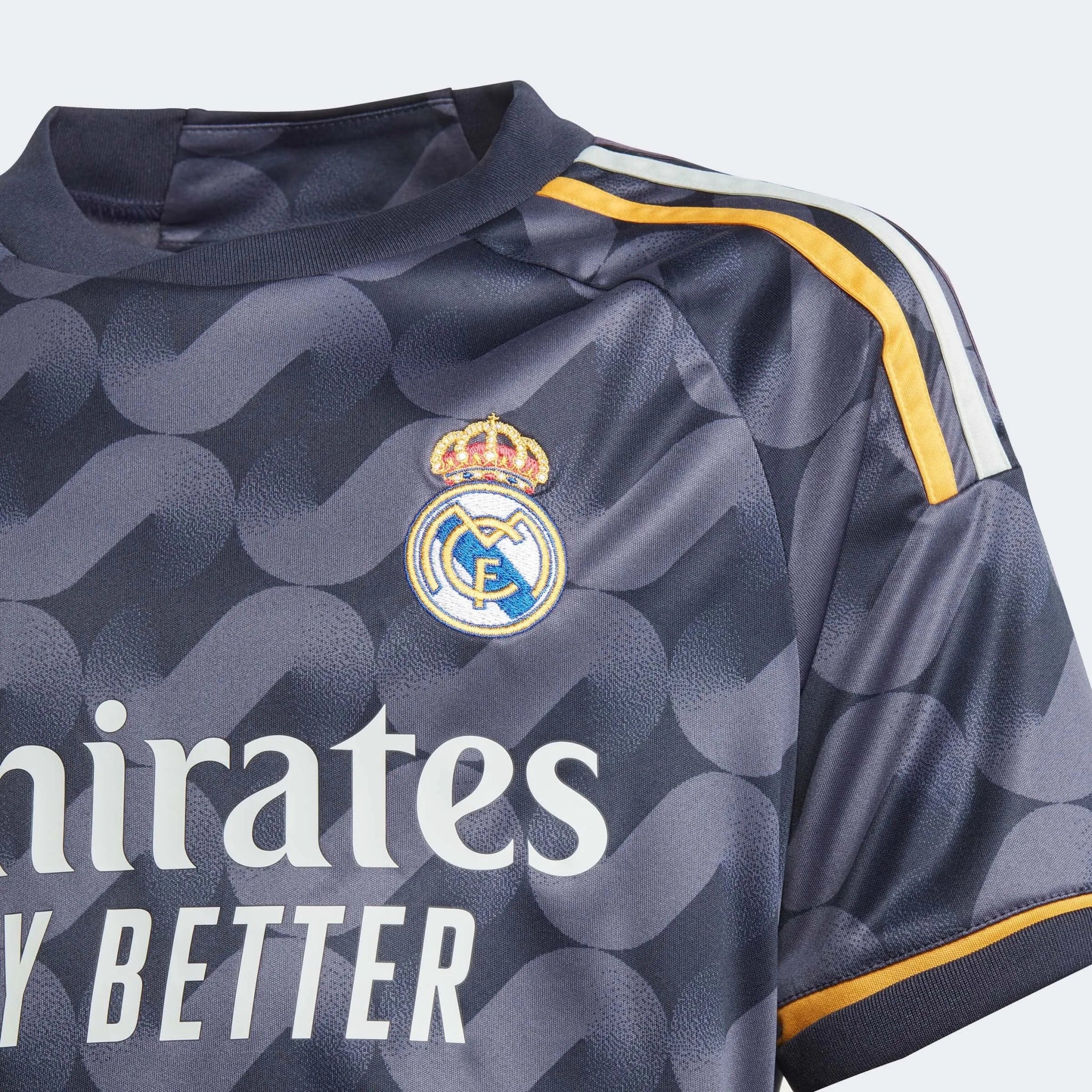 adidas 2023-24 Real Madrid Youth Stadium Away Jersey - Image 3