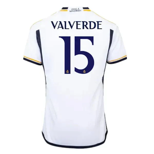 adidas 2023-24 Real Madrid Youth Stadium Home Jersey - Image 9