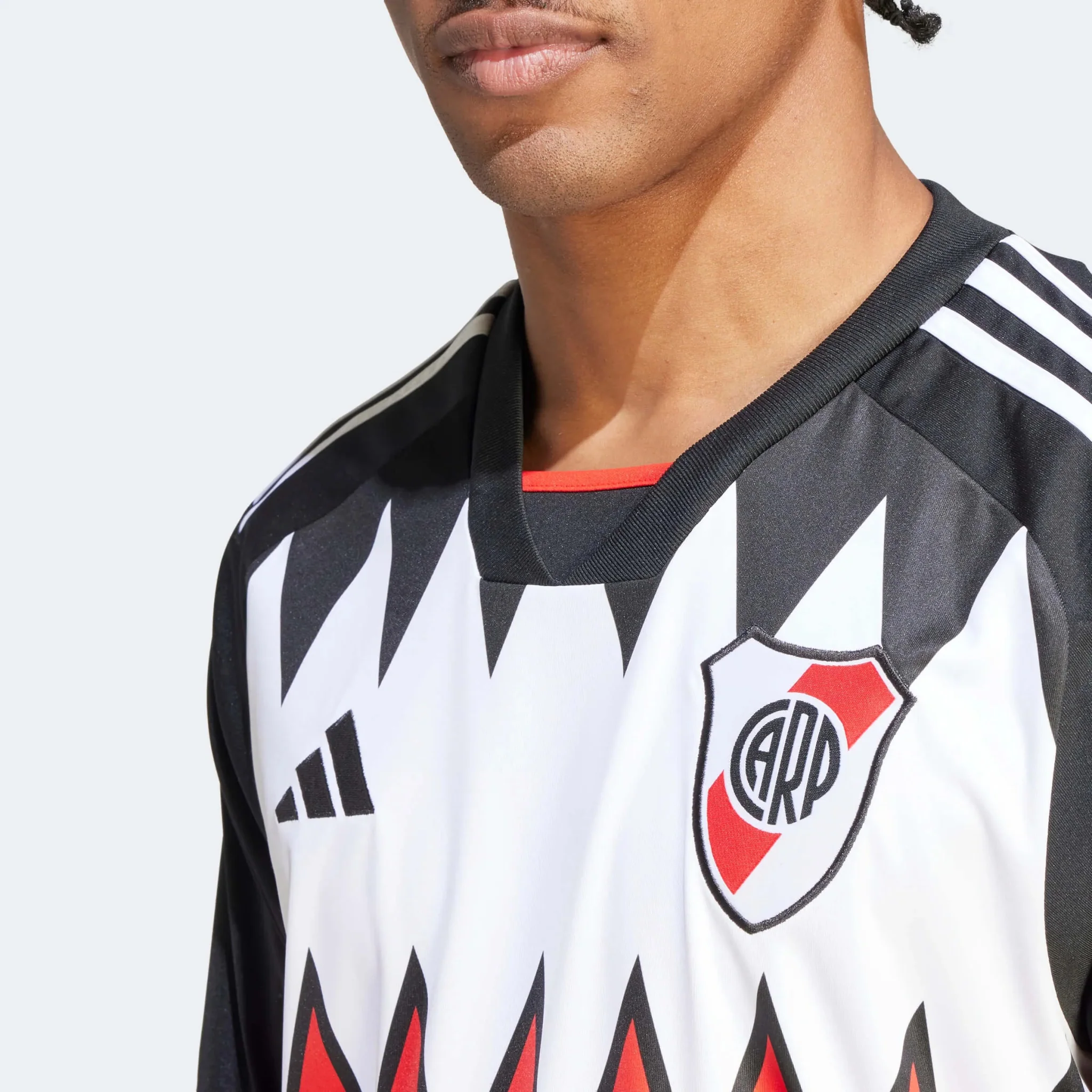adidas 2023-24 River Plate Men's Stadium Away Jersey - Image 5