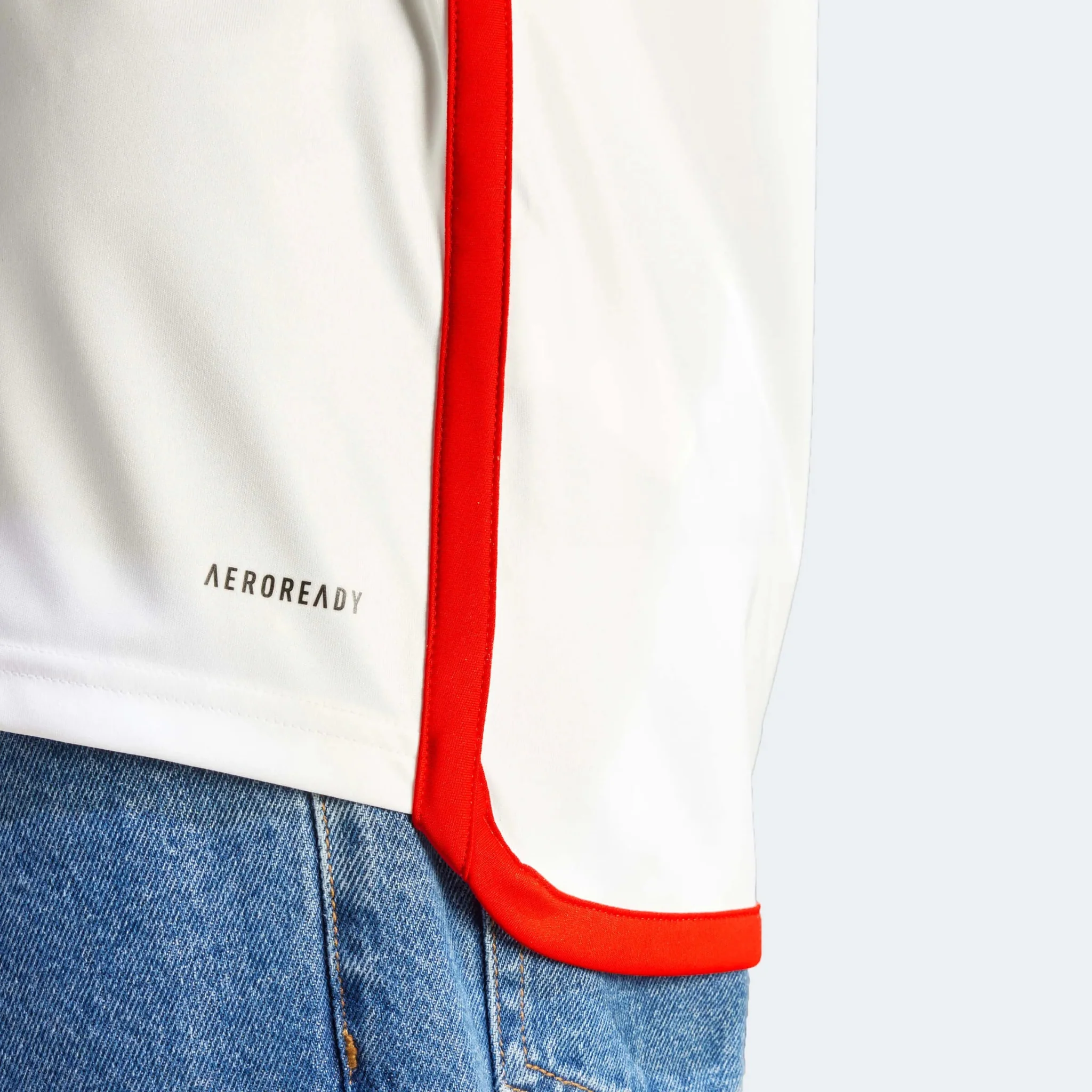 adidas 2023-24 River Plate Men's Stadium Home Jersey - Image 7