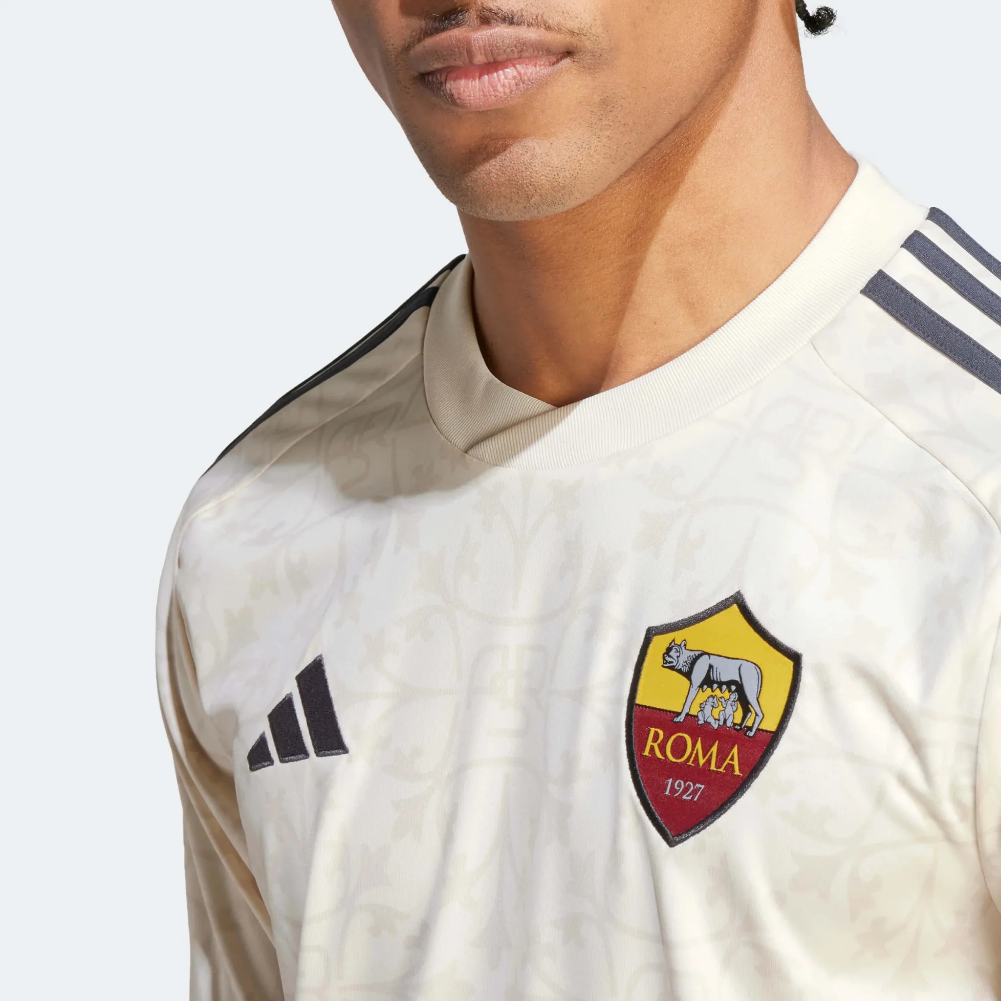 adidas 2023-24 Roma Men's Stadium Away Jersey - Image 6