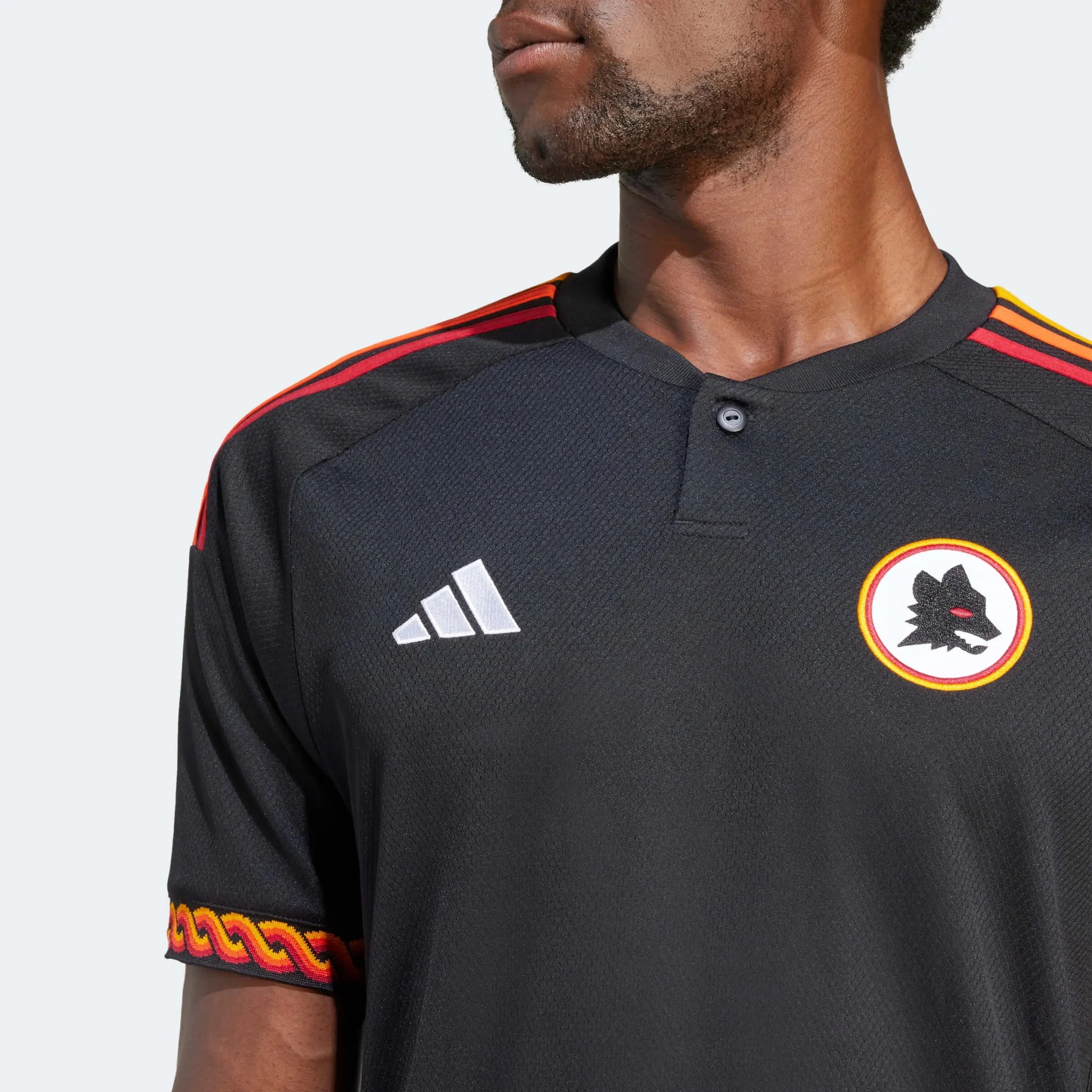 adidas 2023-24 Roma Men's Stadium Third Jersey - Image 6