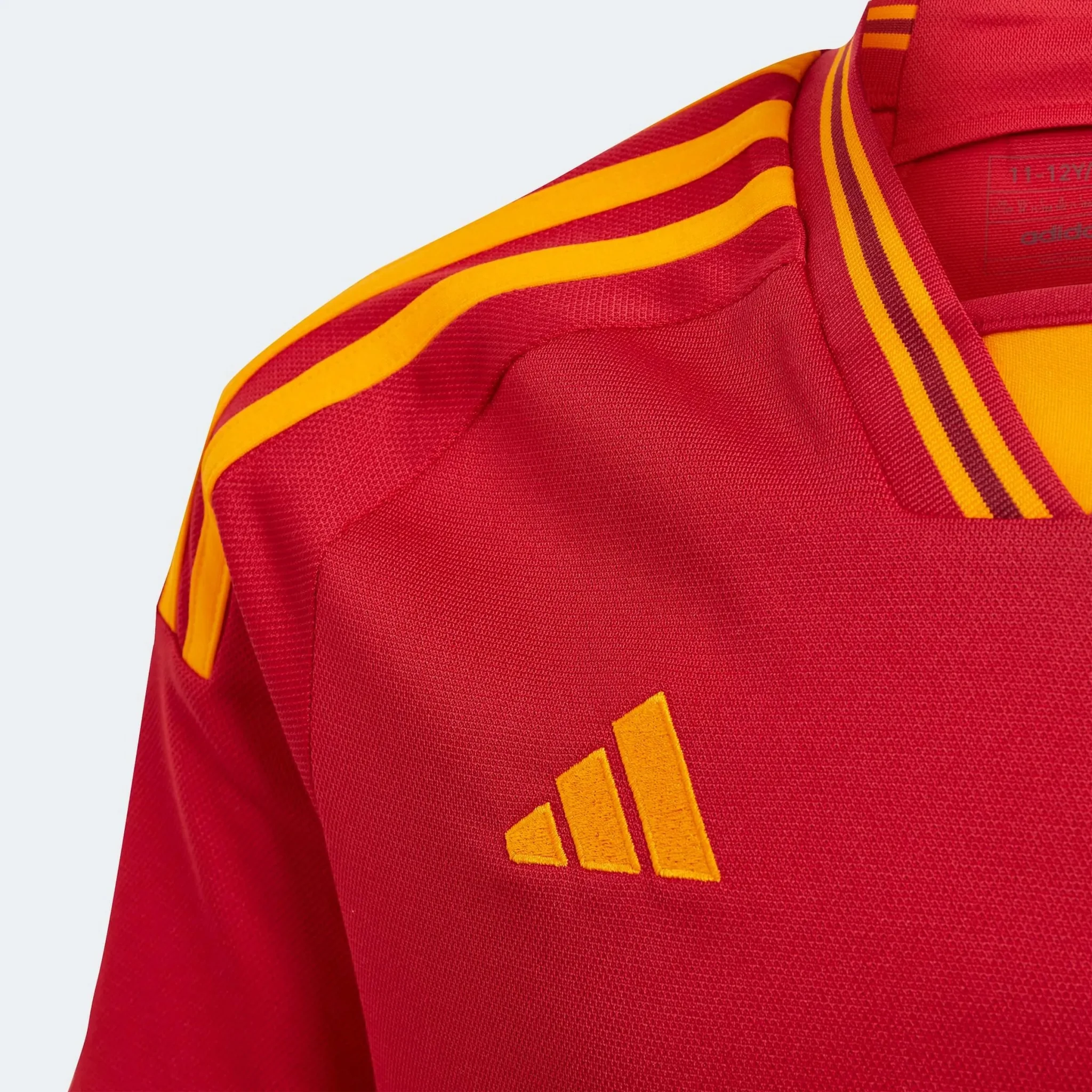 adidas 2023-24 Roma Youth Stadium Home Jersey - Image 4