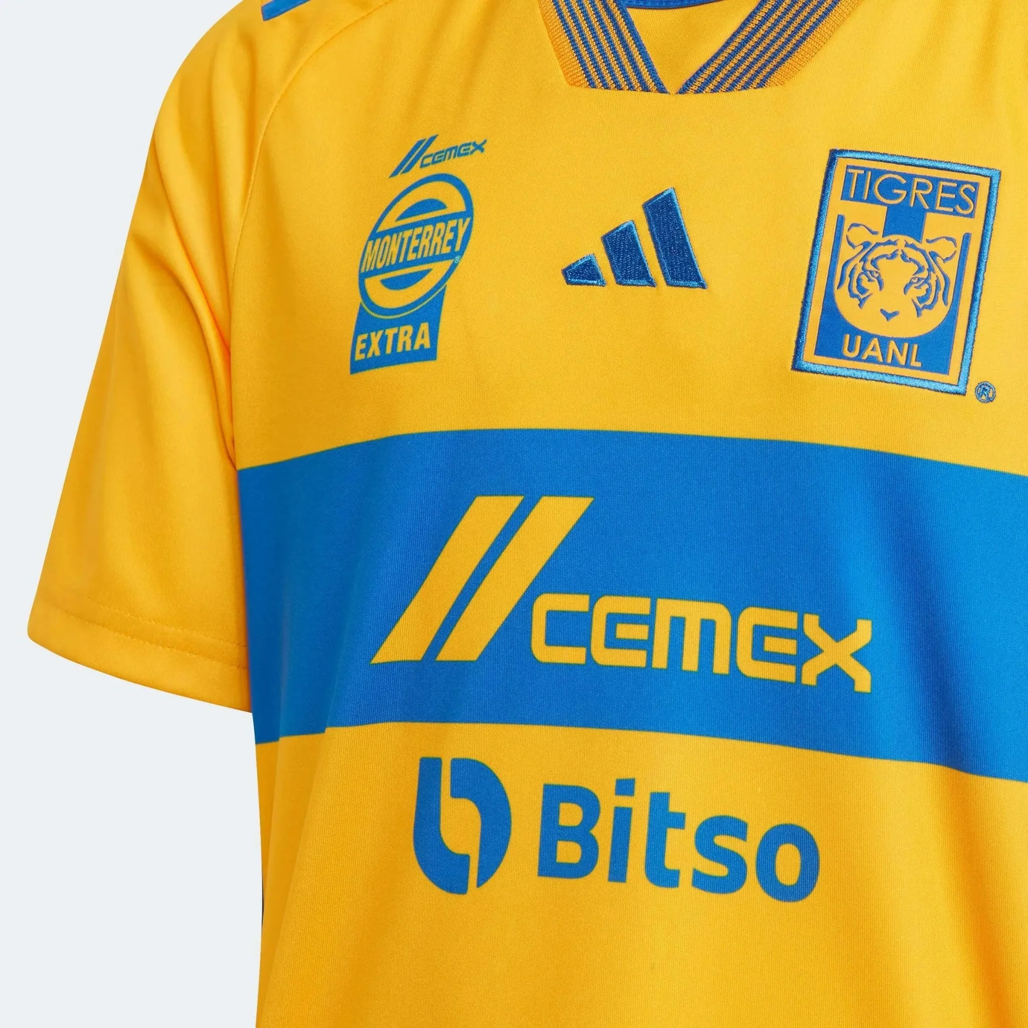 adidas 2023-24 Tigers Youth Stadium Home Jersey - Image 3