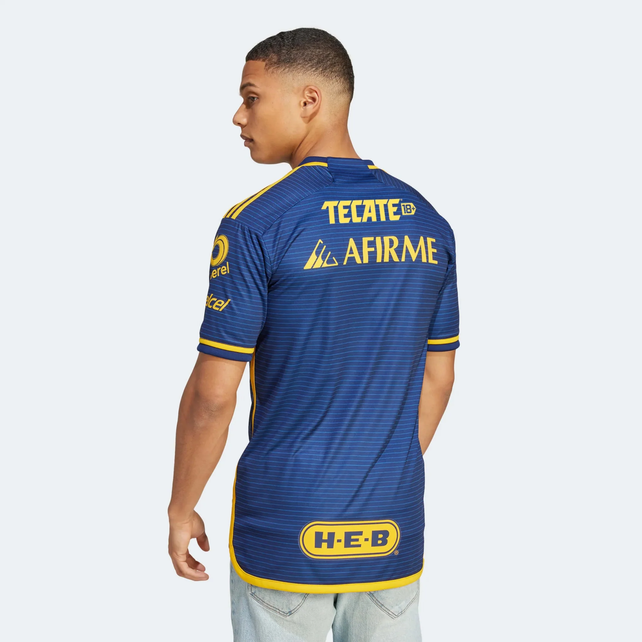 adidas 2023-24 Tigres Men's Stadium Away Jersey - Image 4