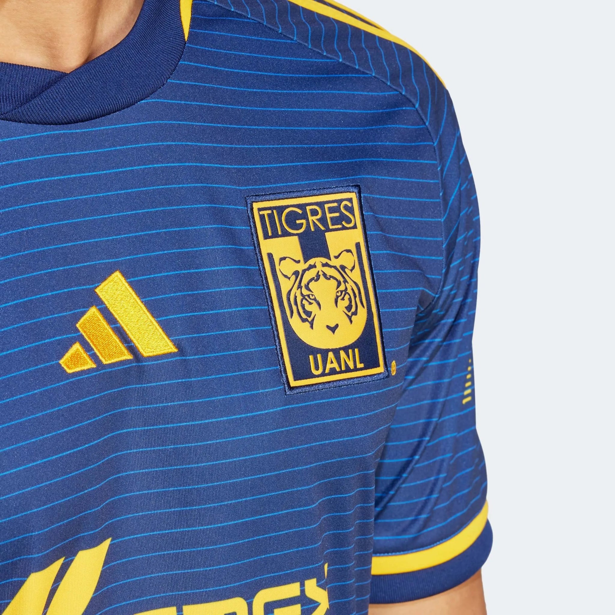 adidas 2023-24 Tigres Men's Stadium Away Jersey - Image 6