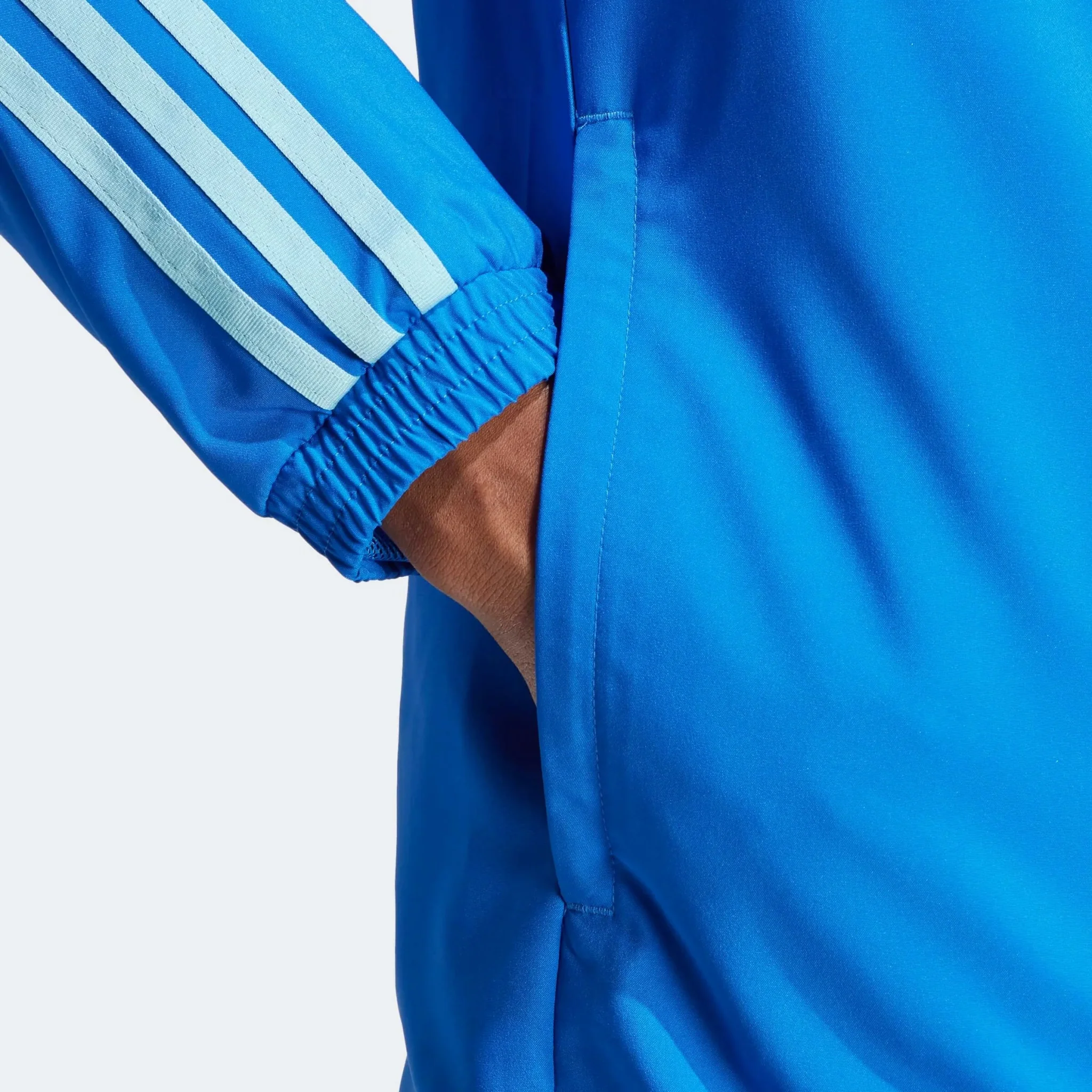 adidas 2023 Boca Juniors Graphic Windbreaker - Blue-Light Blue - Image 5