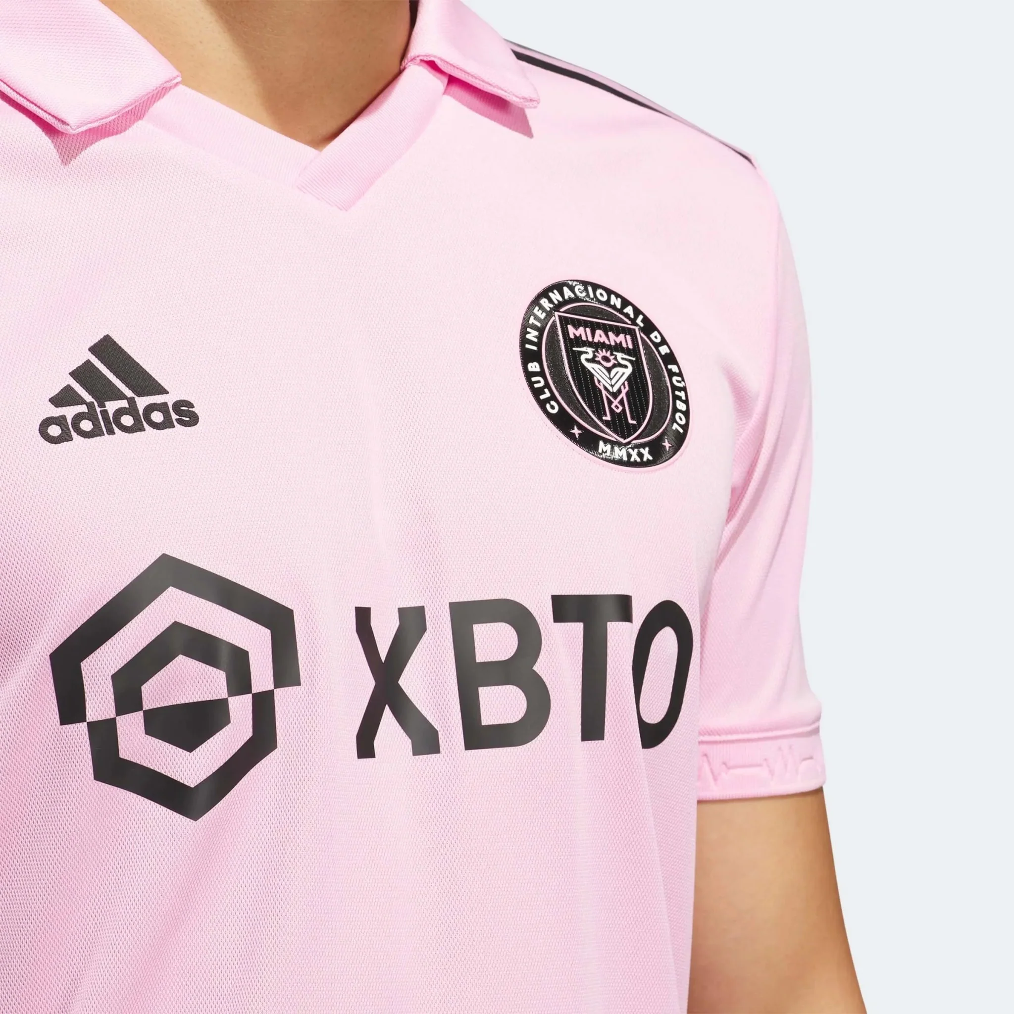 adidas 2023 Inter Miami Men's Authentic Home Messi #10 Jersey - Image 3