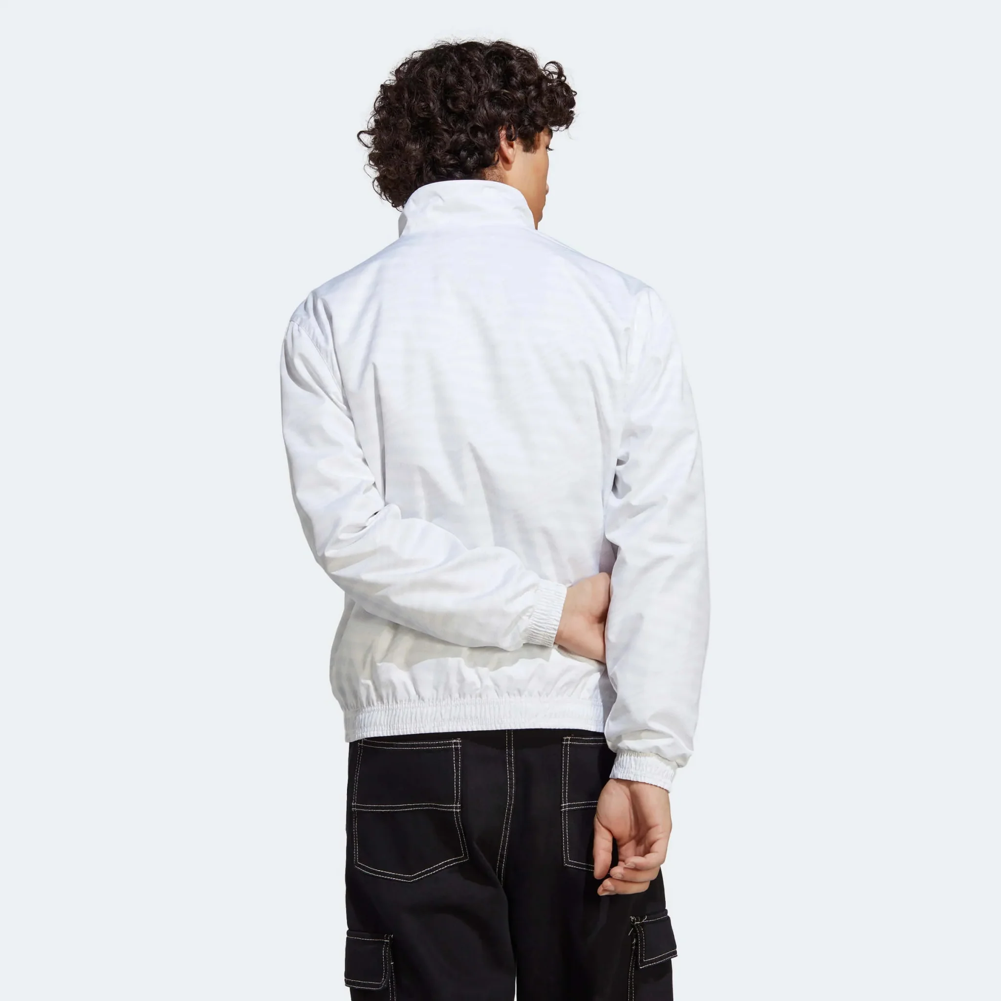 adidas 2023 Real Madrid Reversible Anthem Jacket - White - Image 3