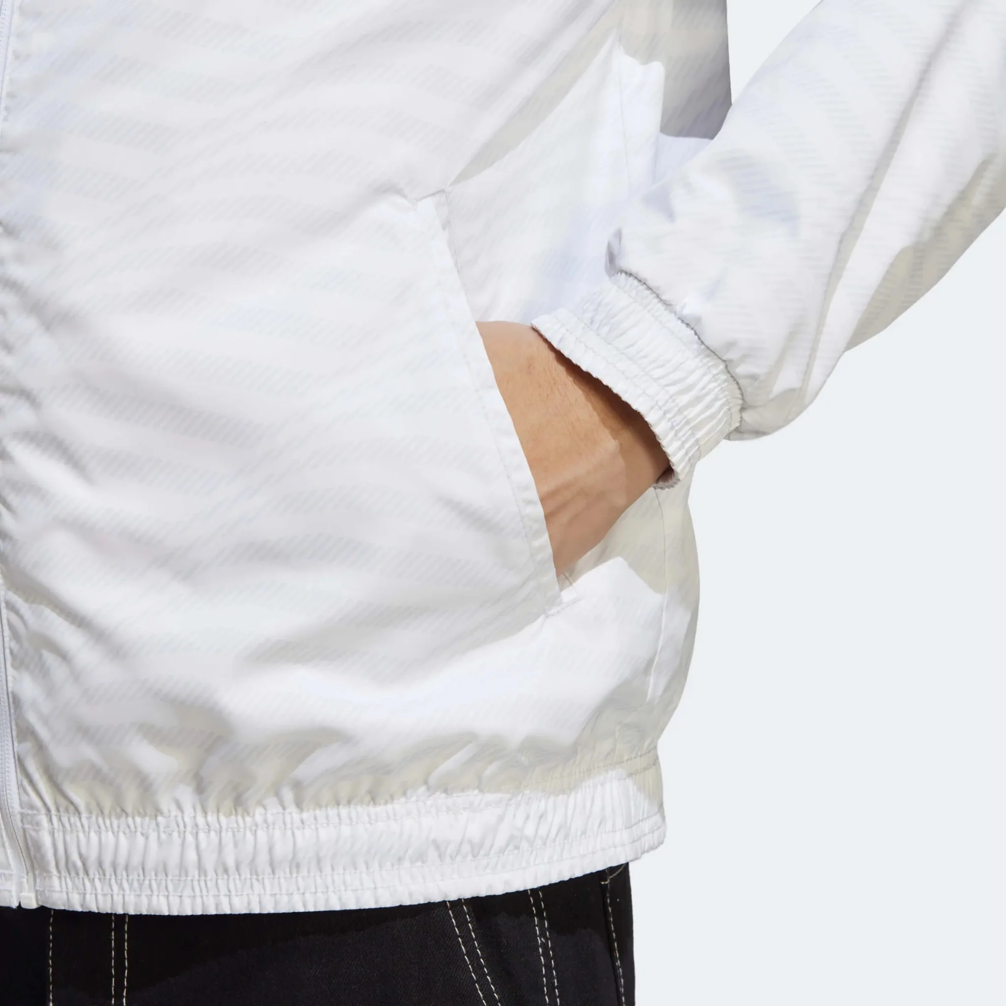 adidas 2023 Real Madrid Reversible Anthem Jacket - White - Image 6