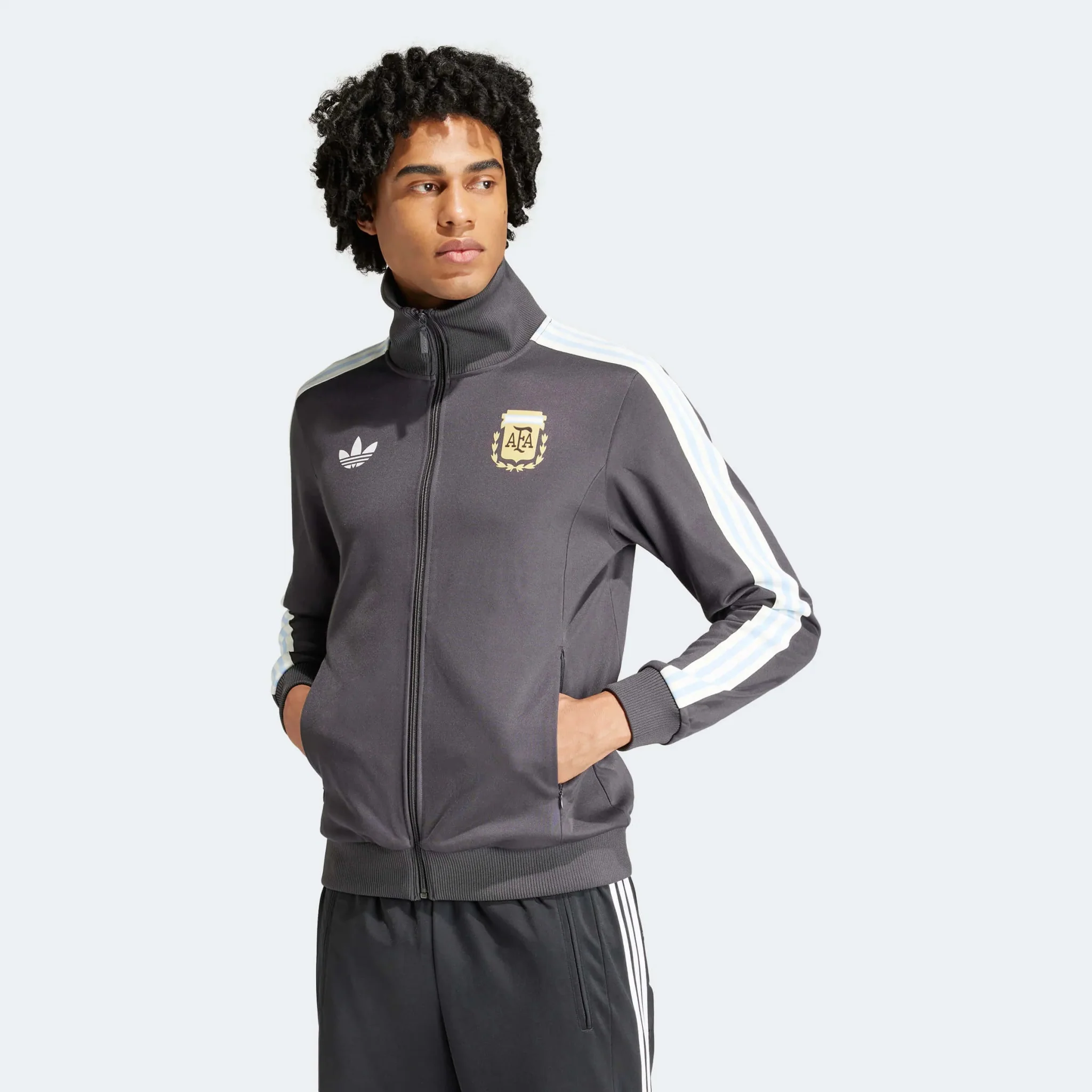 adidas 2023-24 Argentina Men's Beckenbaur Track Top - Image 2
