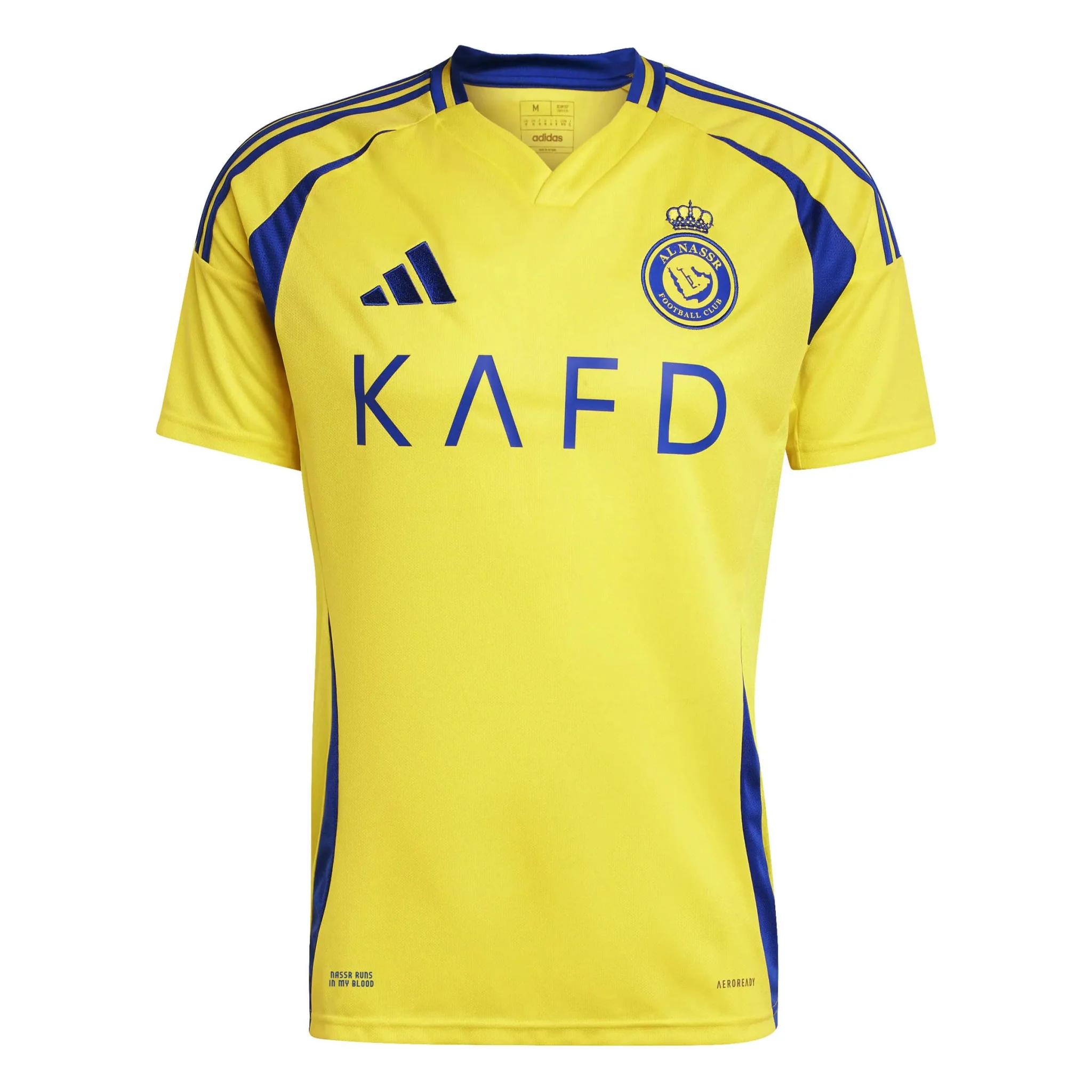 adidas 2024-25 Al Nassr Men's Stadium Home Ronaldo #7 Jersey - Image 2