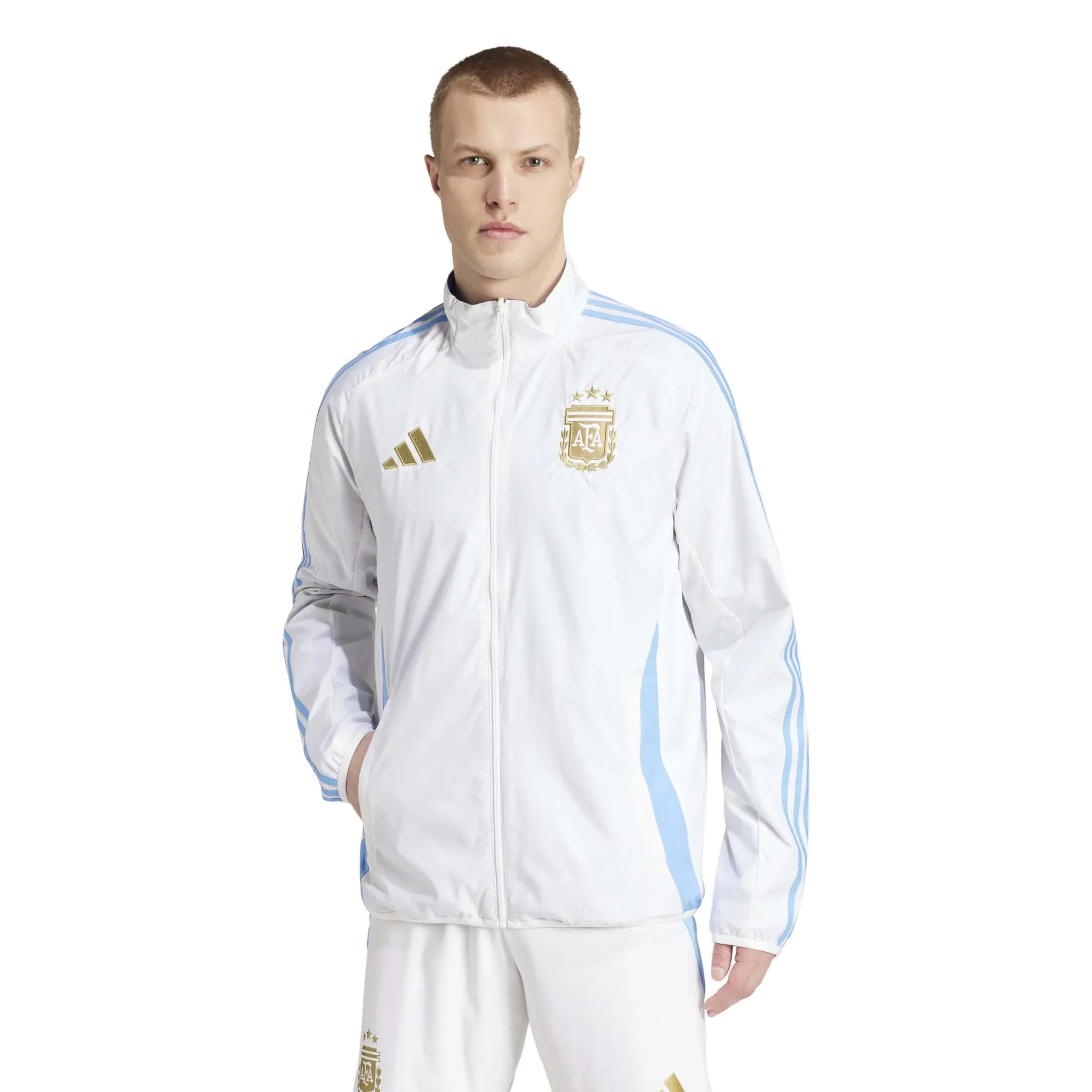 adidas 2024-25 Argentina Men's Anthem Jacket - Image 2