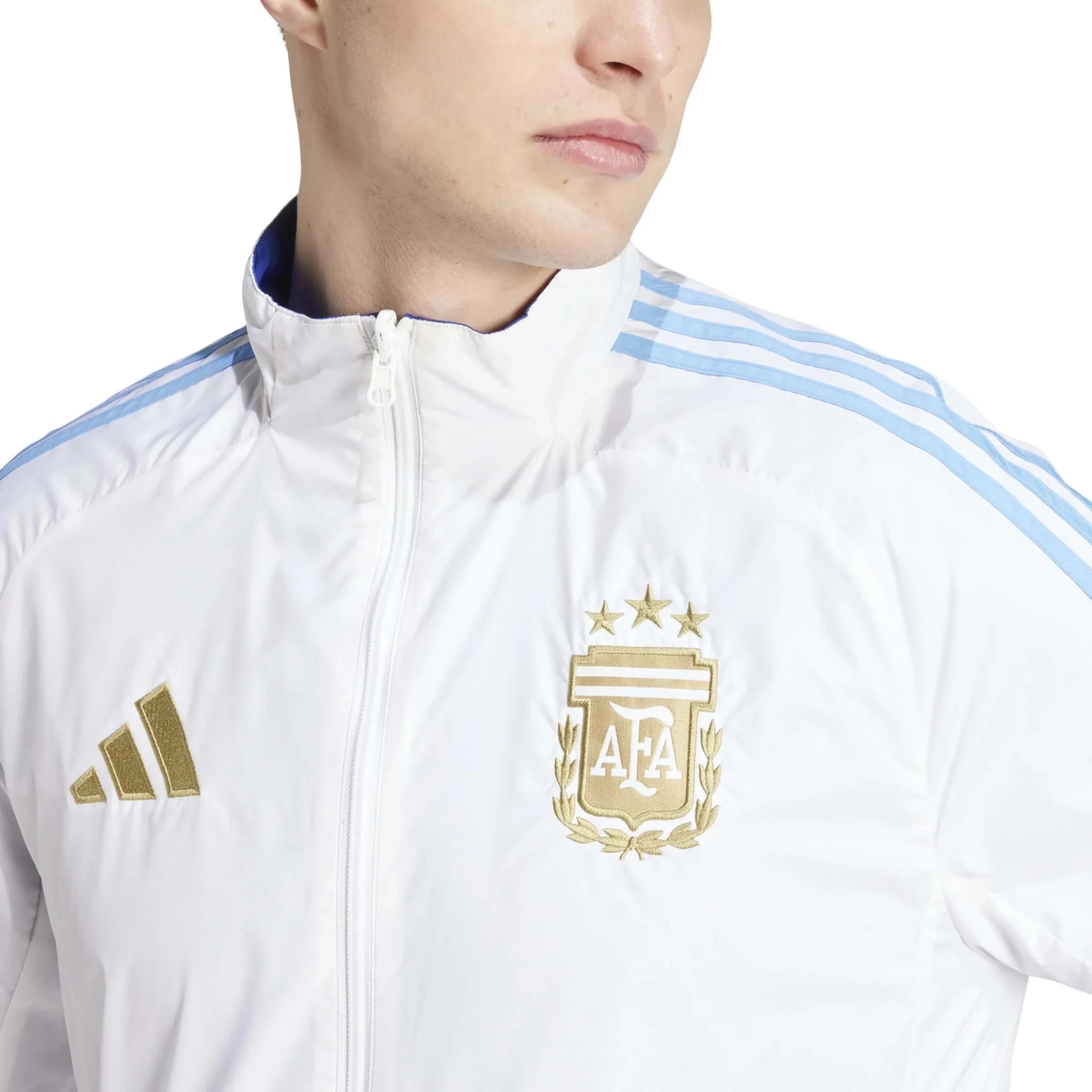 adidas 2024-25 Argentina Men's Anthem Jacket - Image 5