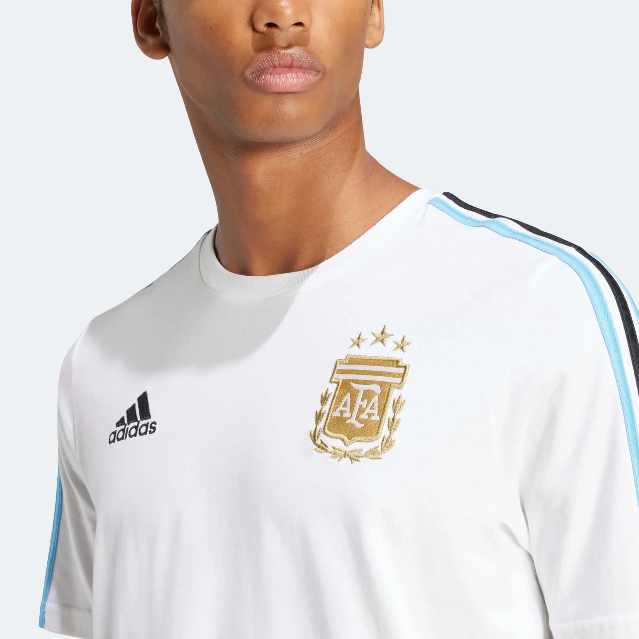 adidas 2023-24 Argentina Men's DNA Tee - Image 4