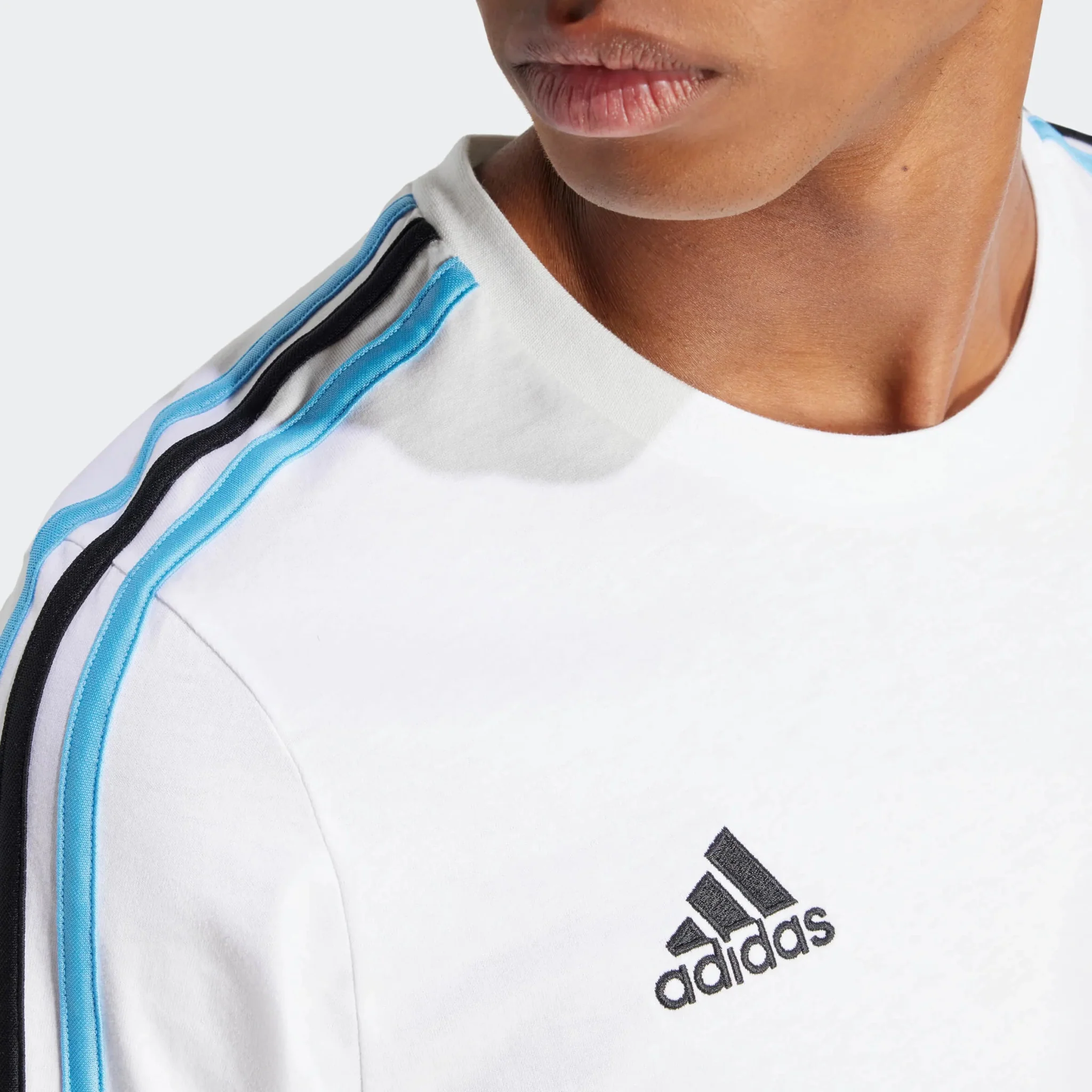 adidas 2023-24 Argentina Men's DNA Tee - Image 5
