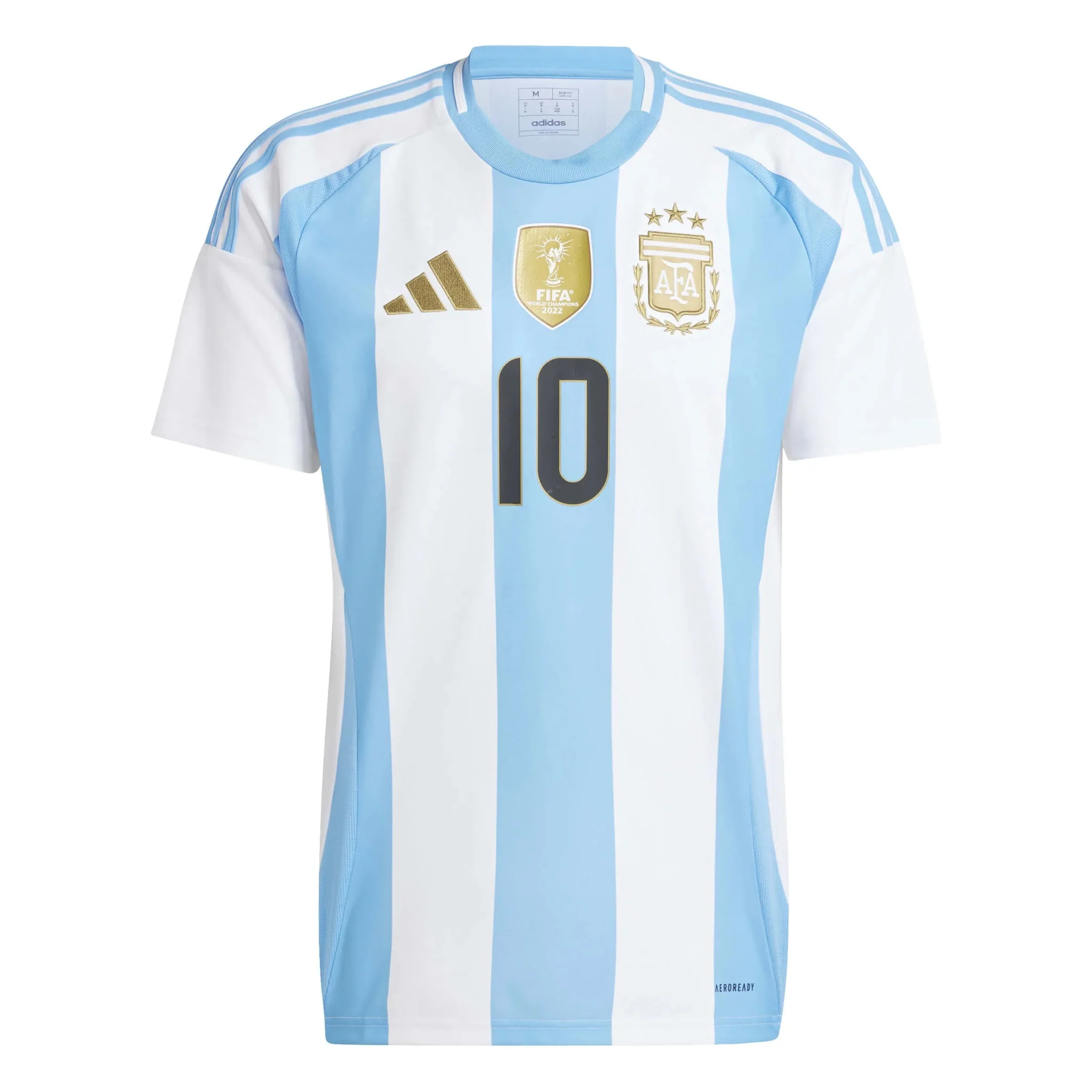 adidas 2024-25 Argentina Stadium Home Messi #10 Jersey - Image 2