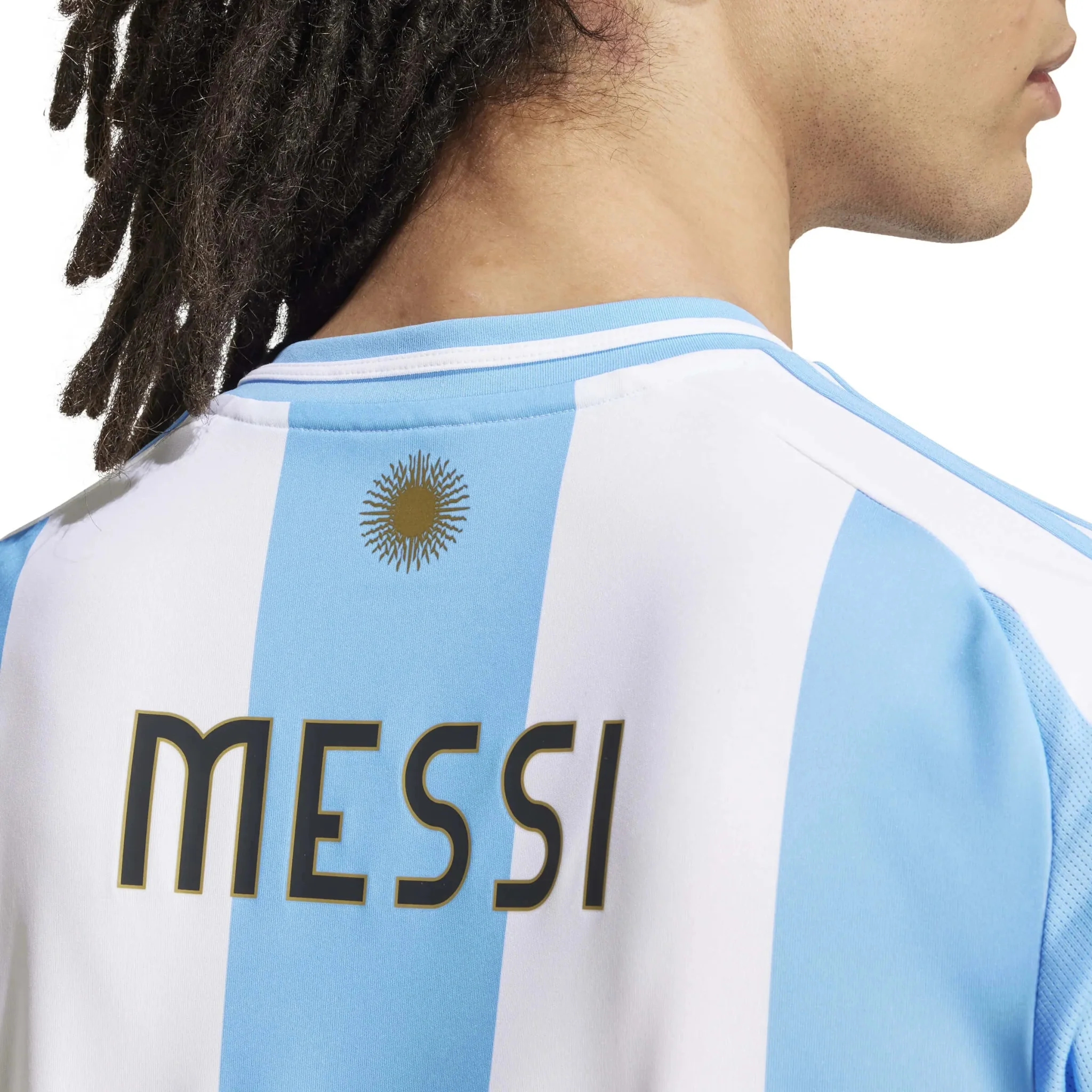 adidas 2024-25 Argentina Stadium Home Messi #10 Jersey - Image 7