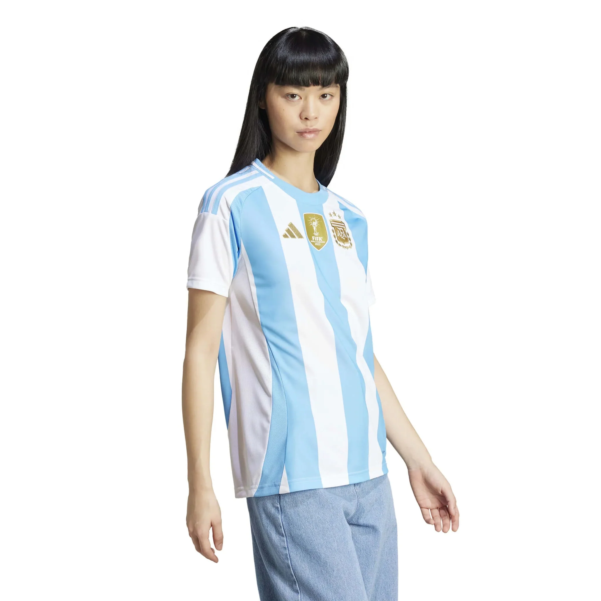 adidas 2024-25 Argentina Women's Stadium Home Jersey - Image 4