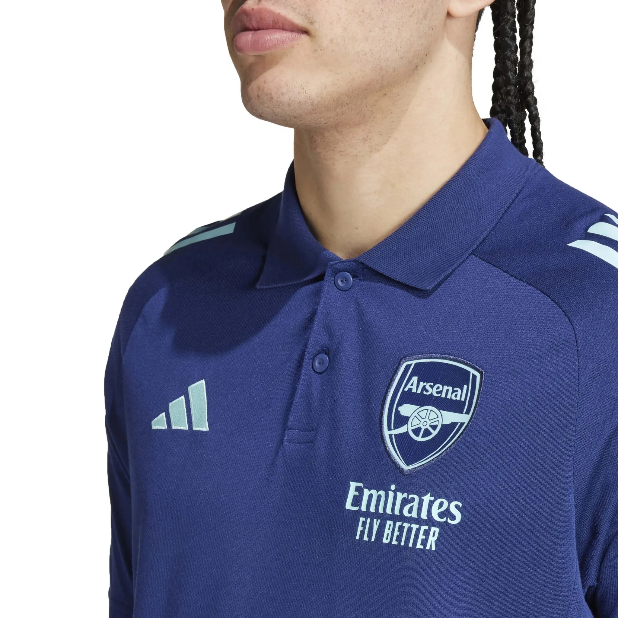 adidas 2024-25 Arsenal Men's Polo Shirt - Image 4