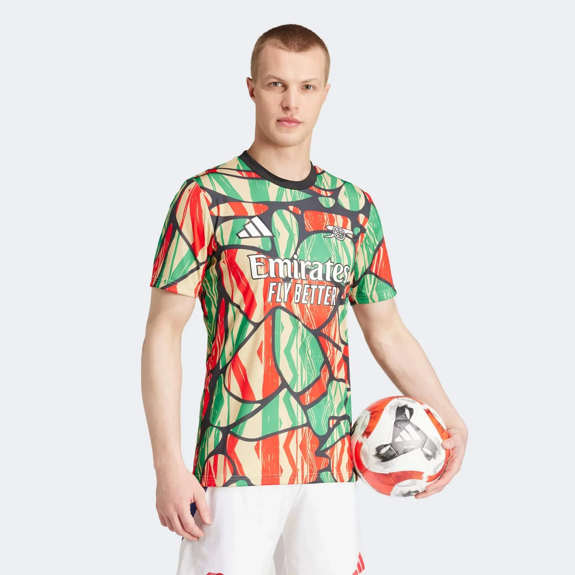 adidas 2024-25 Arsenal Men's Pre-Match Jersey - Image 4