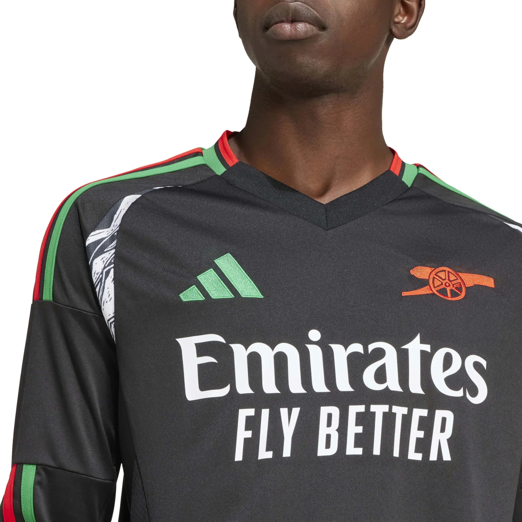 adidas 2024-25 Arsenal Men's Stadium Away Long-Sleeve Jersey - Image 5