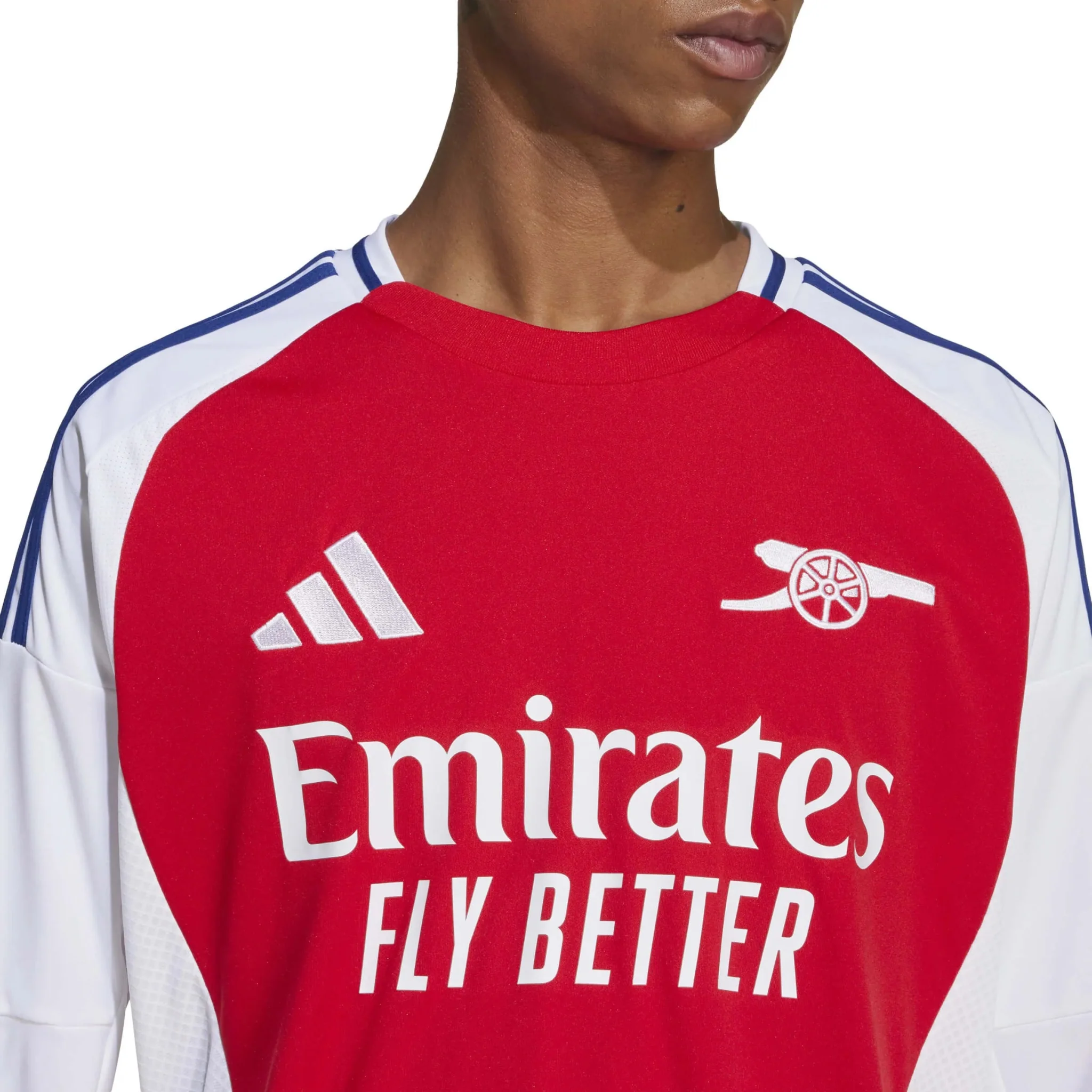 adidas 2024-25 Arsenal Men's Stadium Home Long-Sleeve Jersey - Image 9
