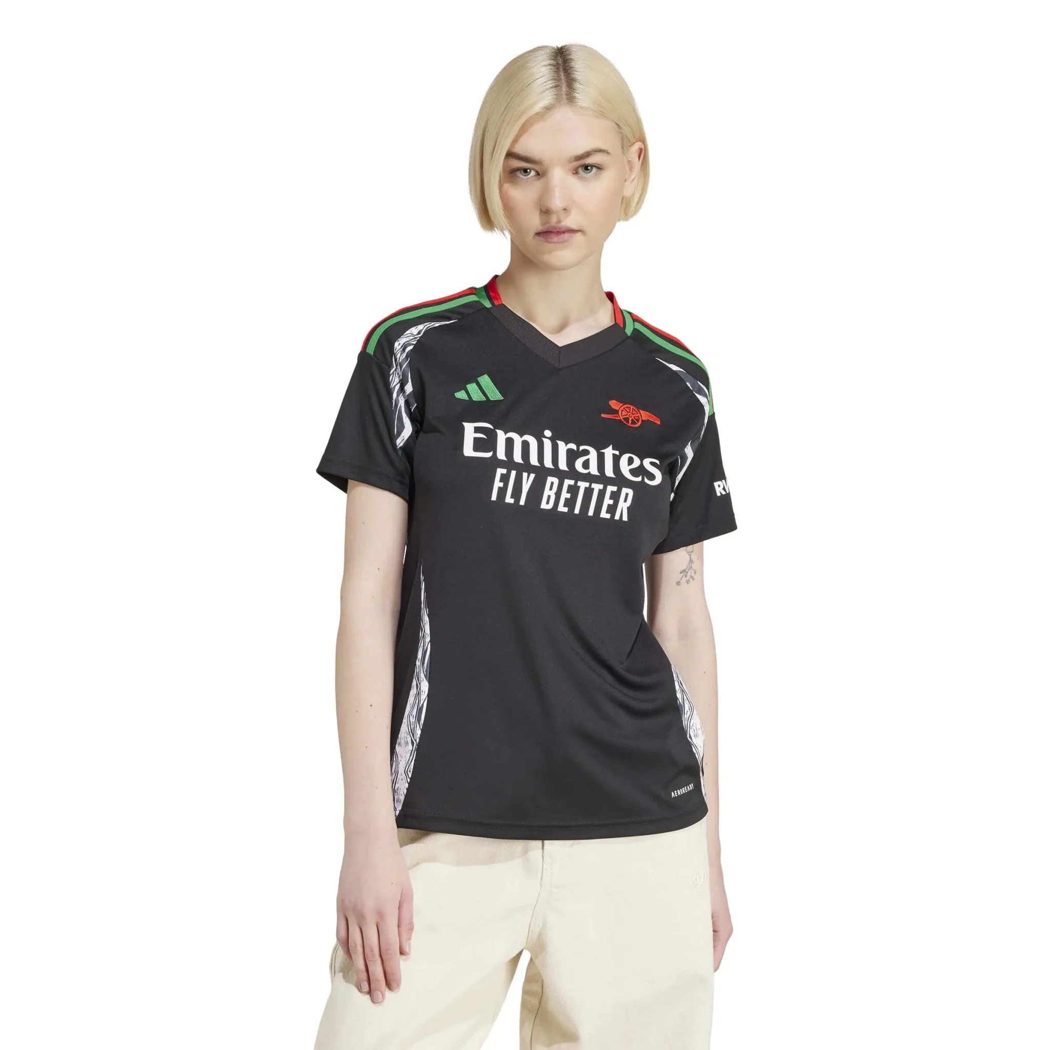 adidas 2024-25 Arsenal Women's Stadium Away Jersey - Image 3