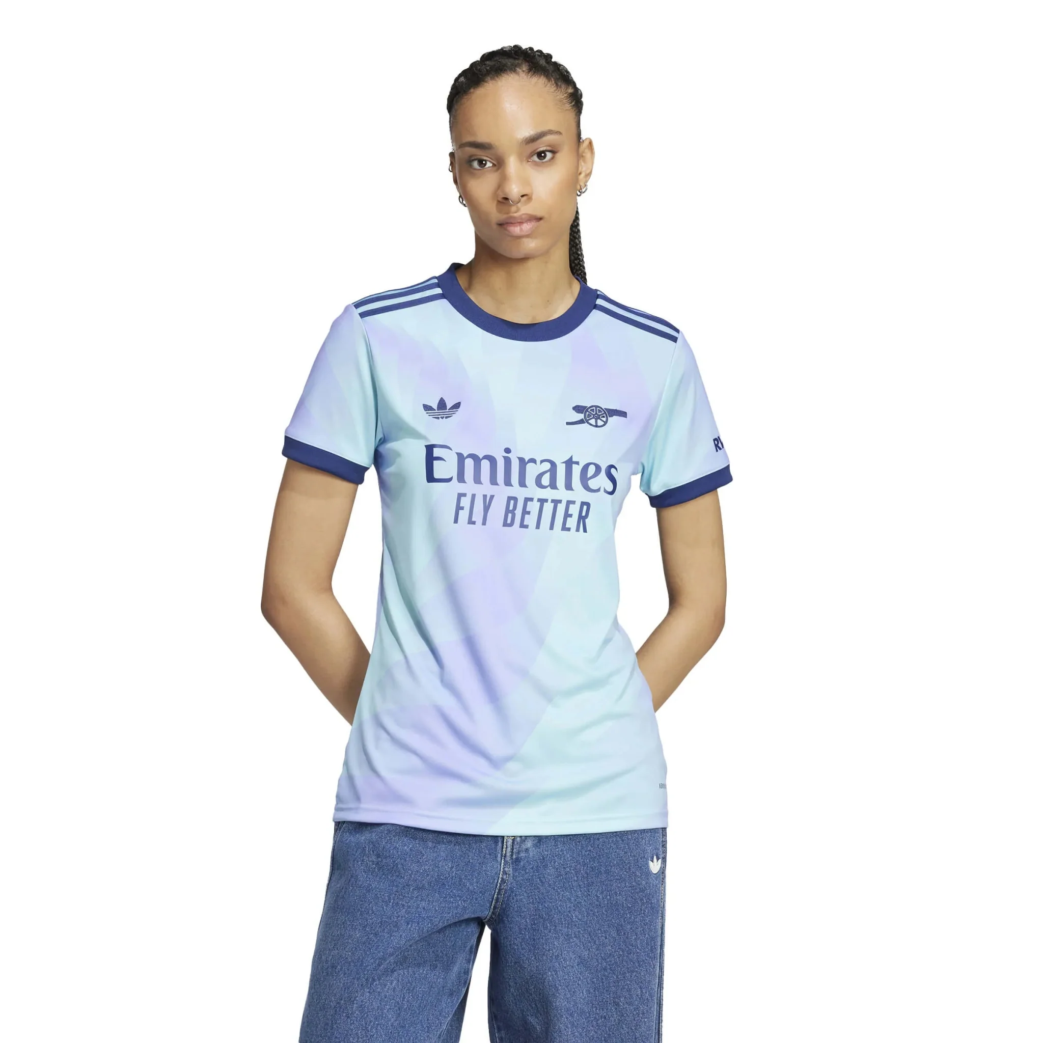 adidas 2024-25 Arsenal Women's Stadium Third Jersey - Image 3