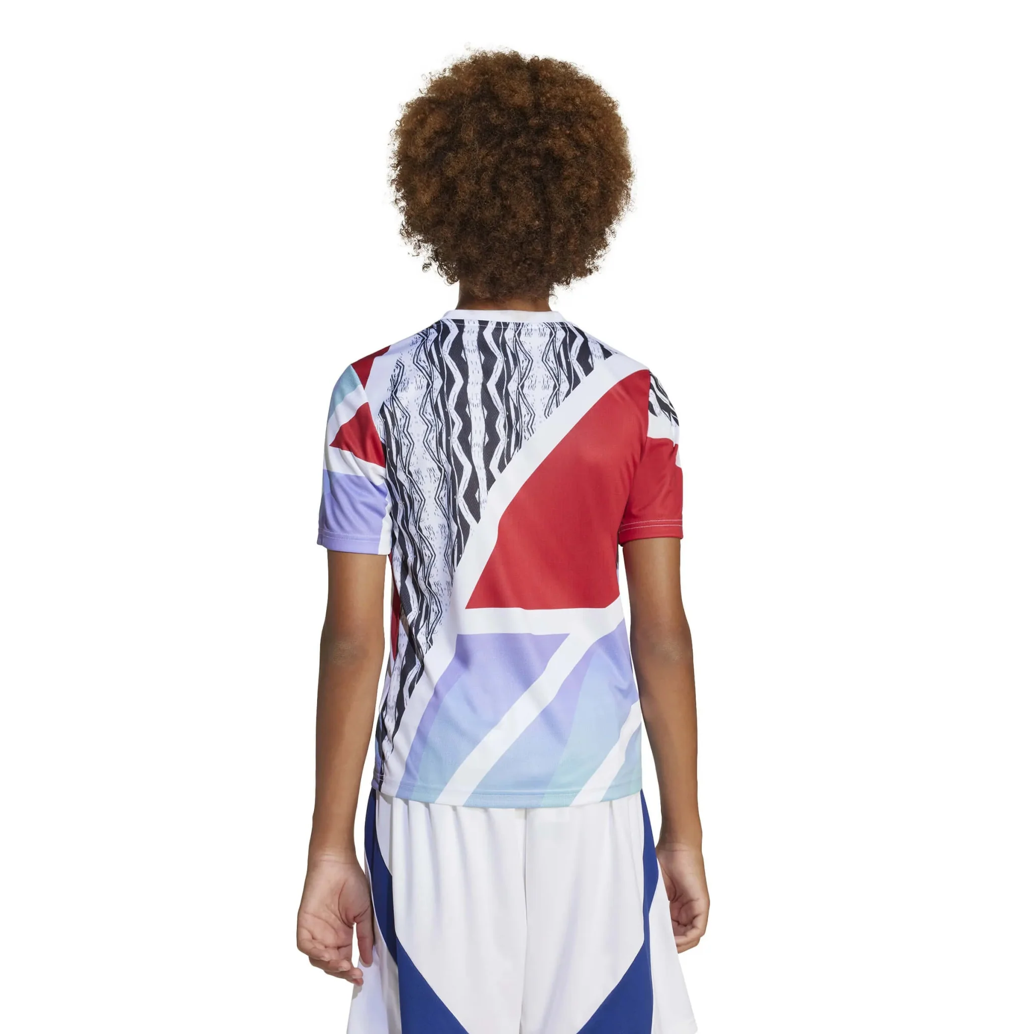 adidas 2024-25 Arsenal Youth Pre-Match Jersey - Image 4