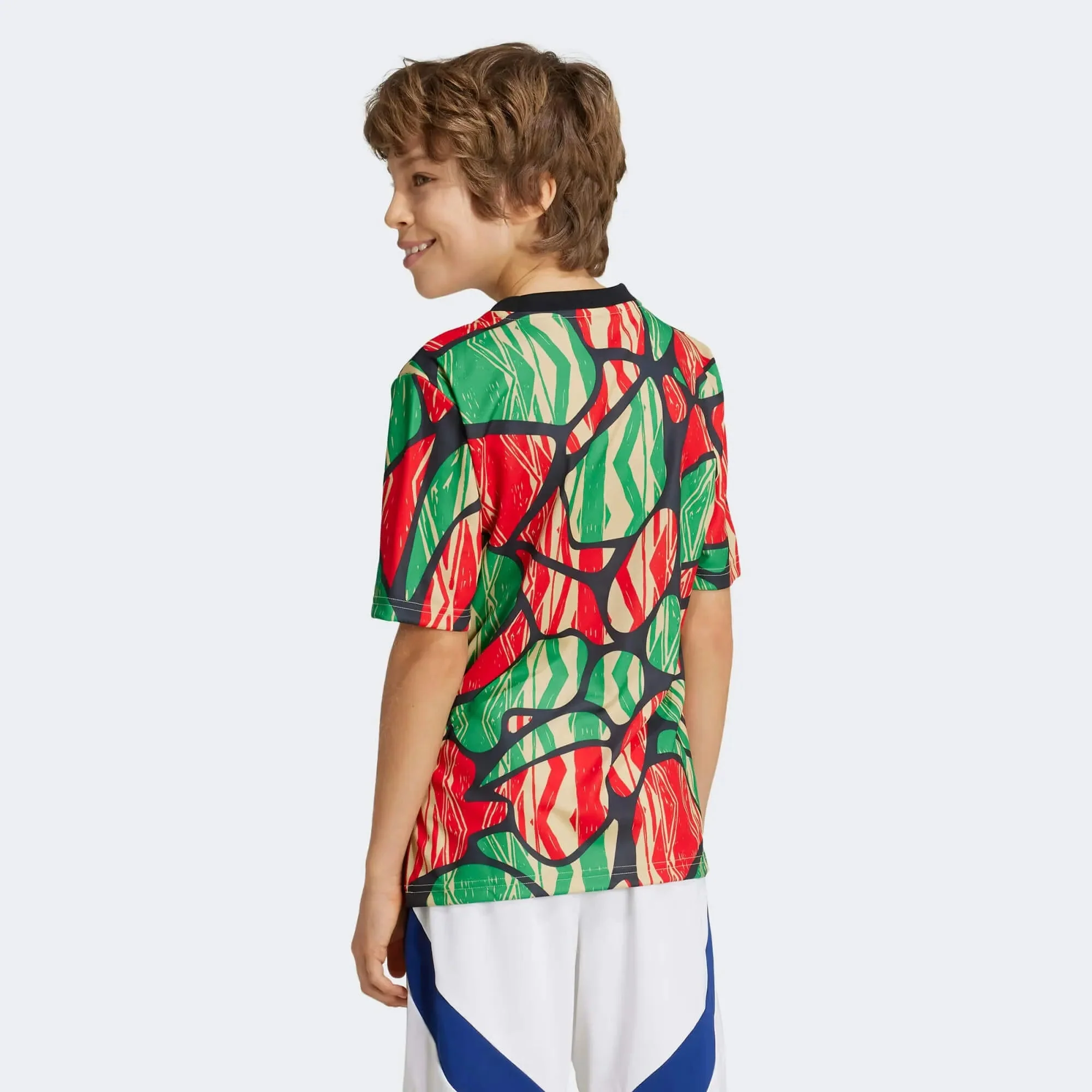 adidas 2024-25 Arsenal Youth Pre-Match Jersey - Image 4