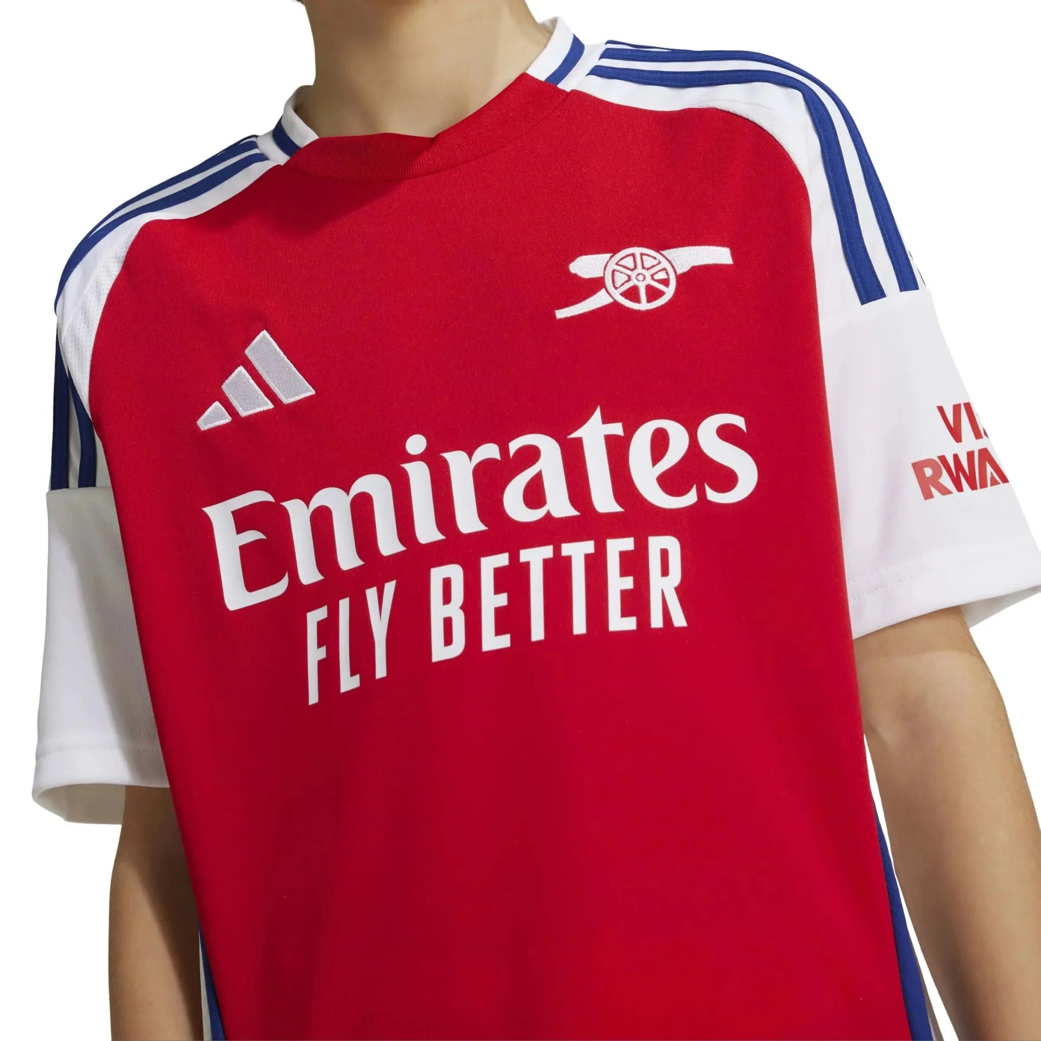 adidas 2024-25 Arsenal Youth Stadium Home Jersey - Image 5